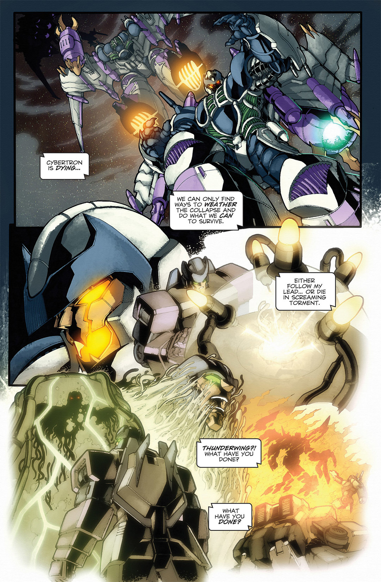 Read online The Transformers: Stormbringer comic -  Issue #4 - 10