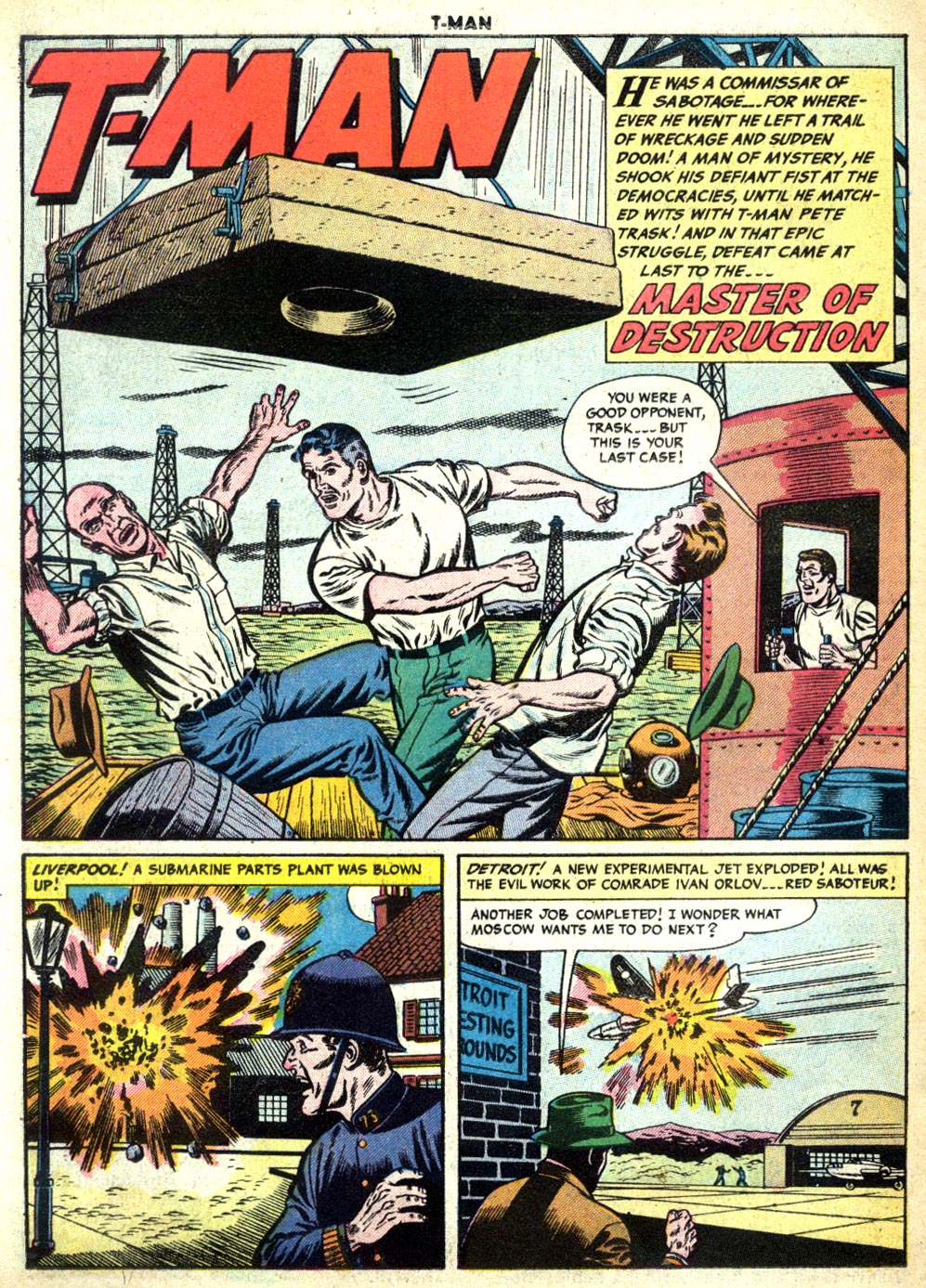 Read online T-Man: World Wide Trouble Shooter comic -  Issue #26 - 26