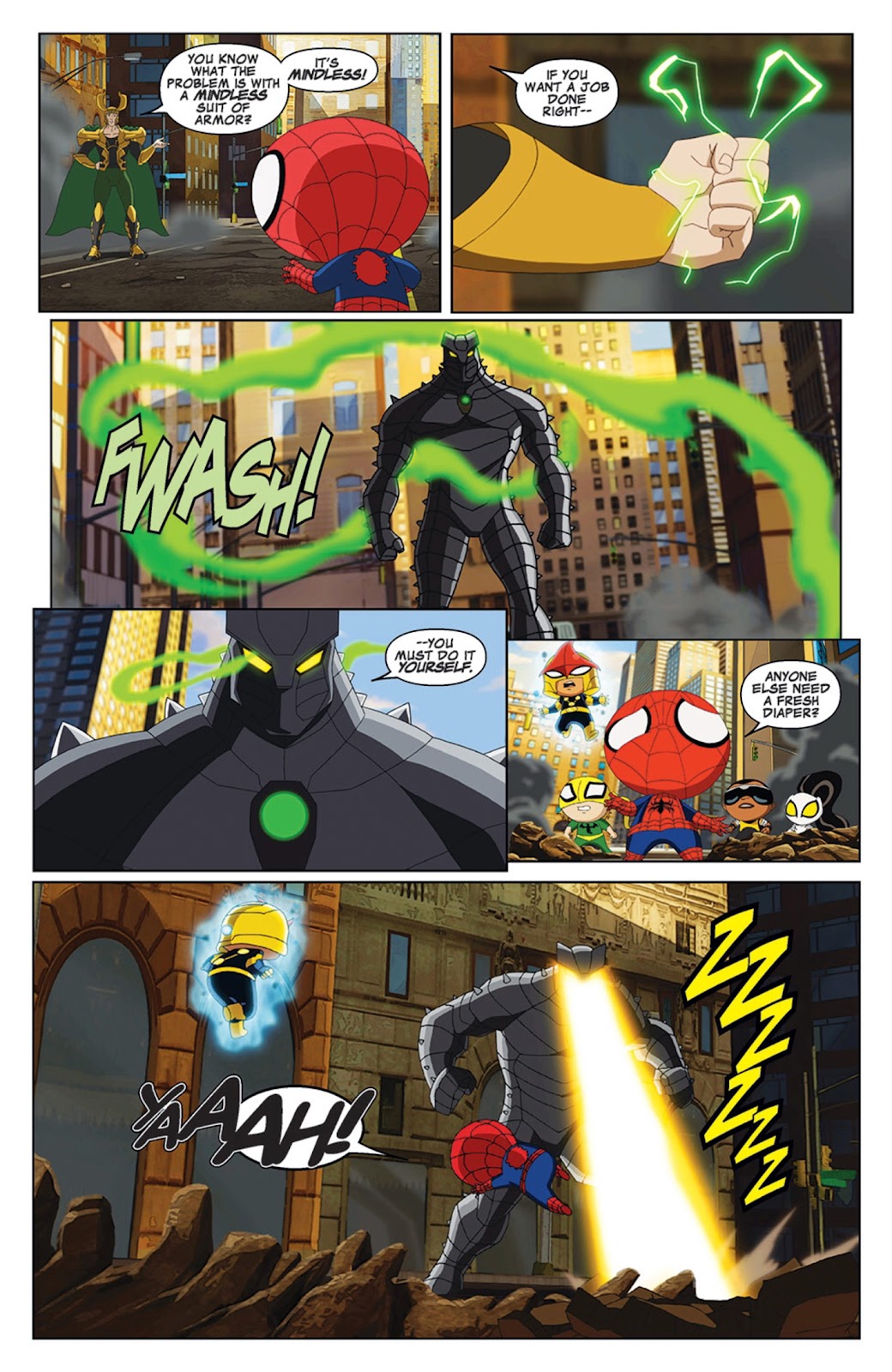 Marvel Universe Ultimate Spider-Man: Web Warriors issue 4 - Page 15