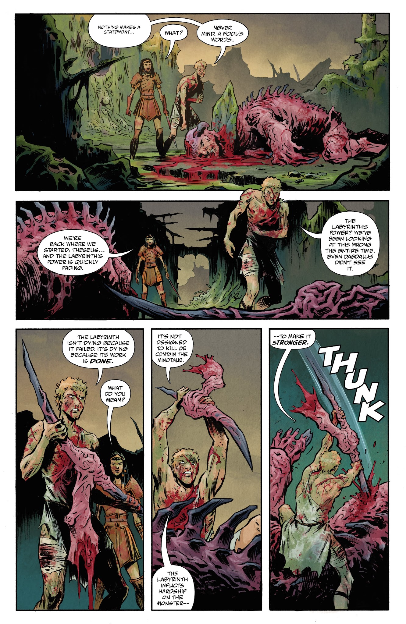Read online Kill the Minotaur comic -  Issue #6 - 15