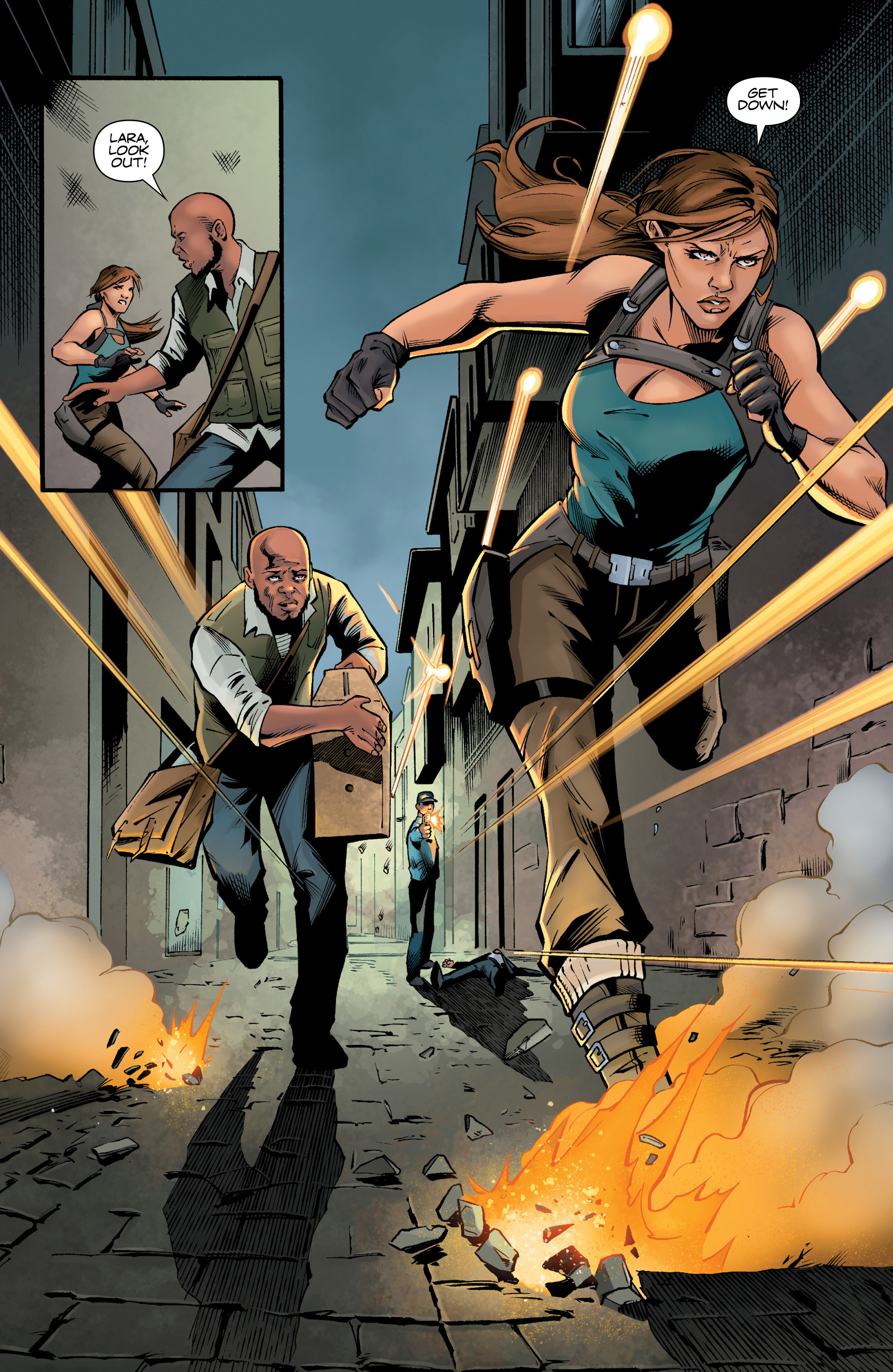 Read online Lara Croft and the Frozen Omen comic -  Issue #2 - 14