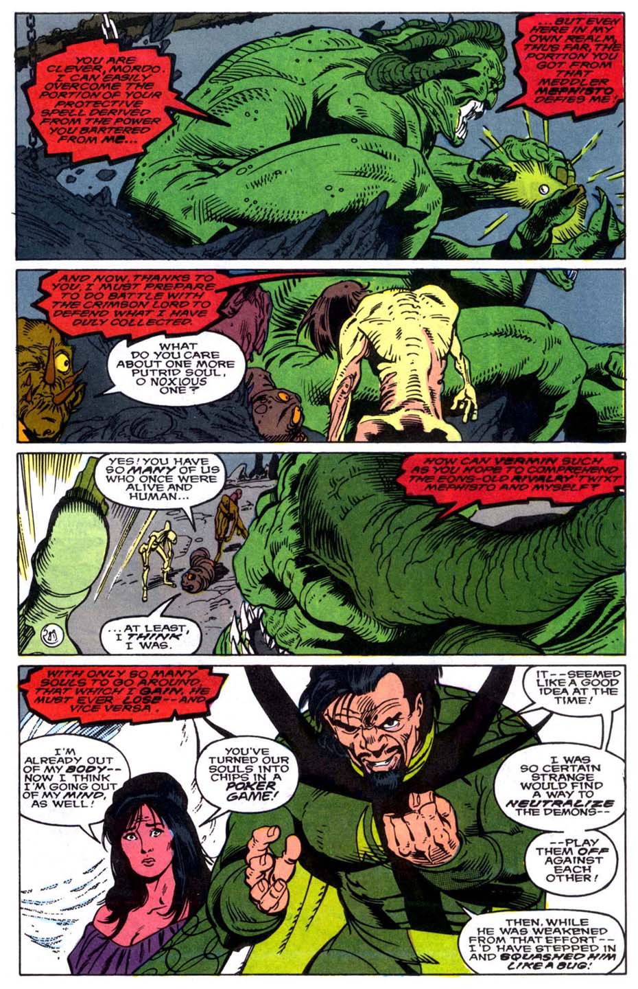 Read online Doctor Strange: Sorcerer Supreme comic -  Issue #7 - 8