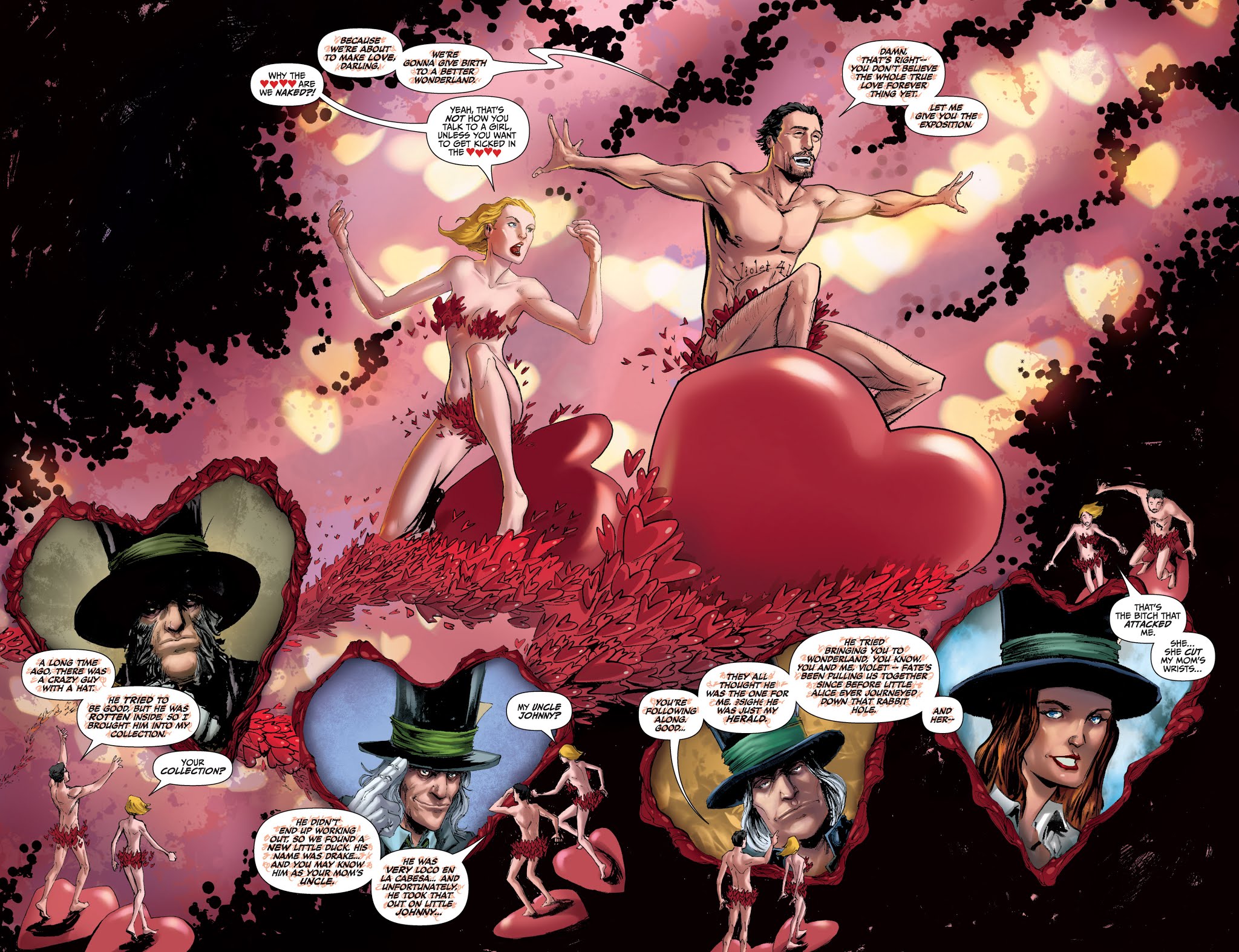 Read online Grimm Fairy Tales presents Wonderland: Asylum comic -  Issue #2 - 4