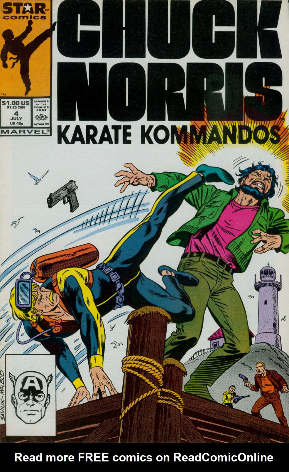 Read online Chuck Norris and the Karate Kommandos comic -  Issue #4 - 1