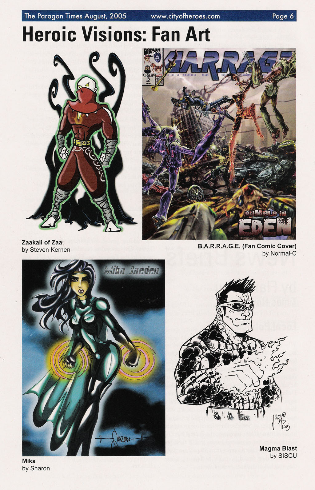 Read online City of Heroes (2005) comic -  Issue #4 - 29