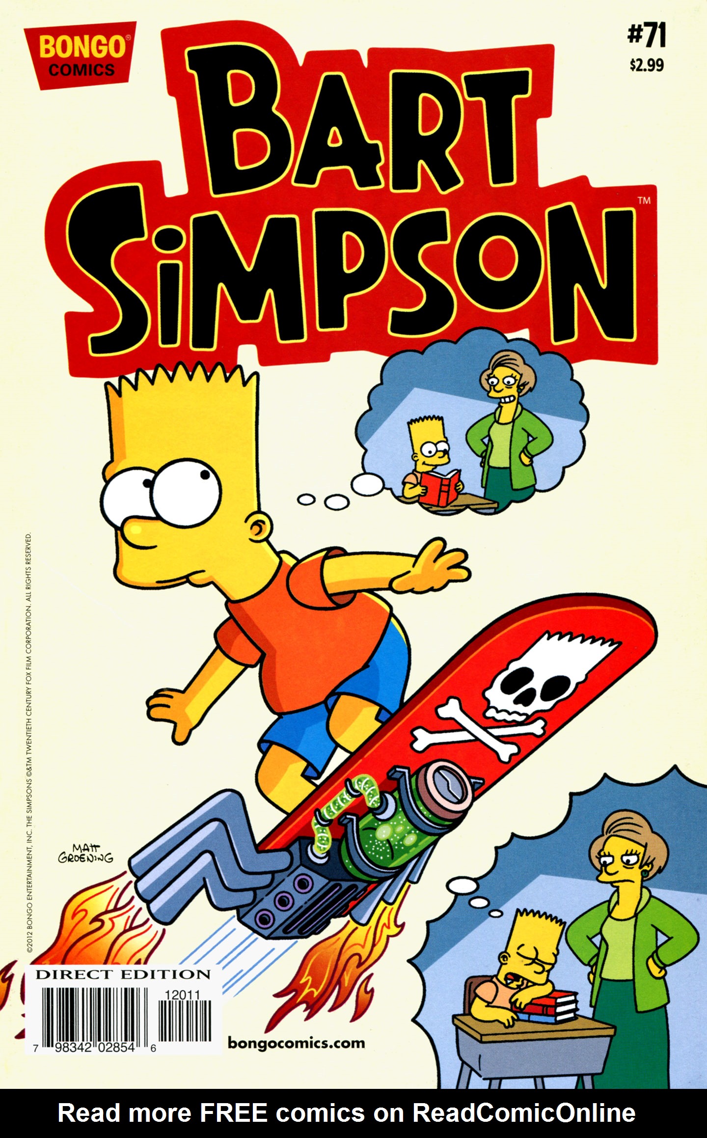 Read online Bart Simpson comic -  Issue #71 - 1