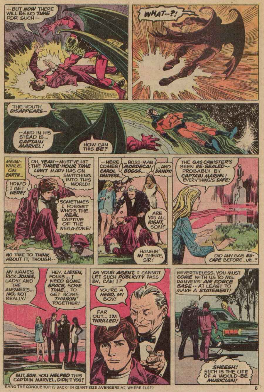 Read online Captain Marvel (1968) comic -  Issue #35 - 5