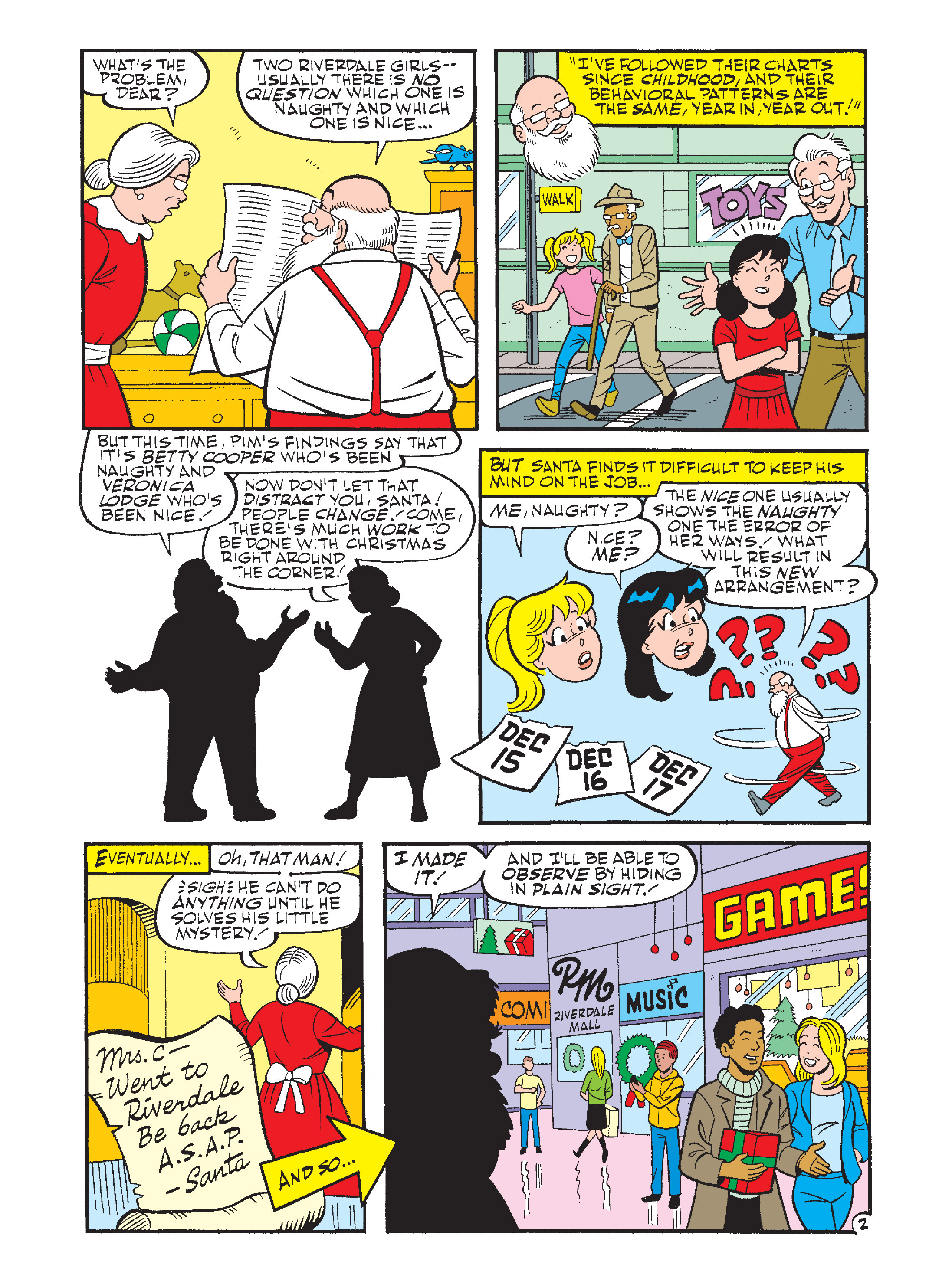Read online Archie Digital Comics Presents: Betty and Veronica Christmas Spectacular comic -  Issue # Full - 8