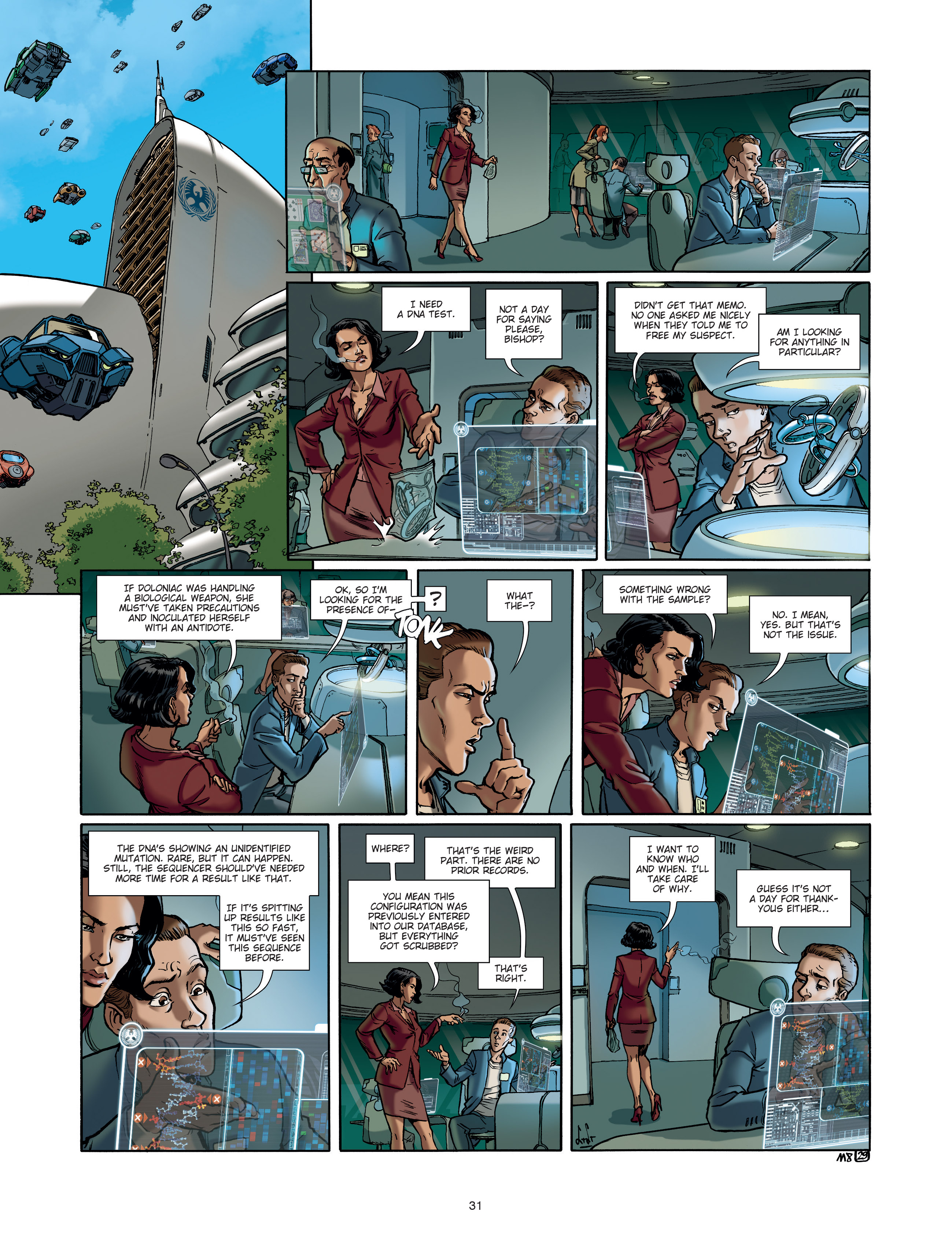 Read online Morea comic -  Issue #8 - 31