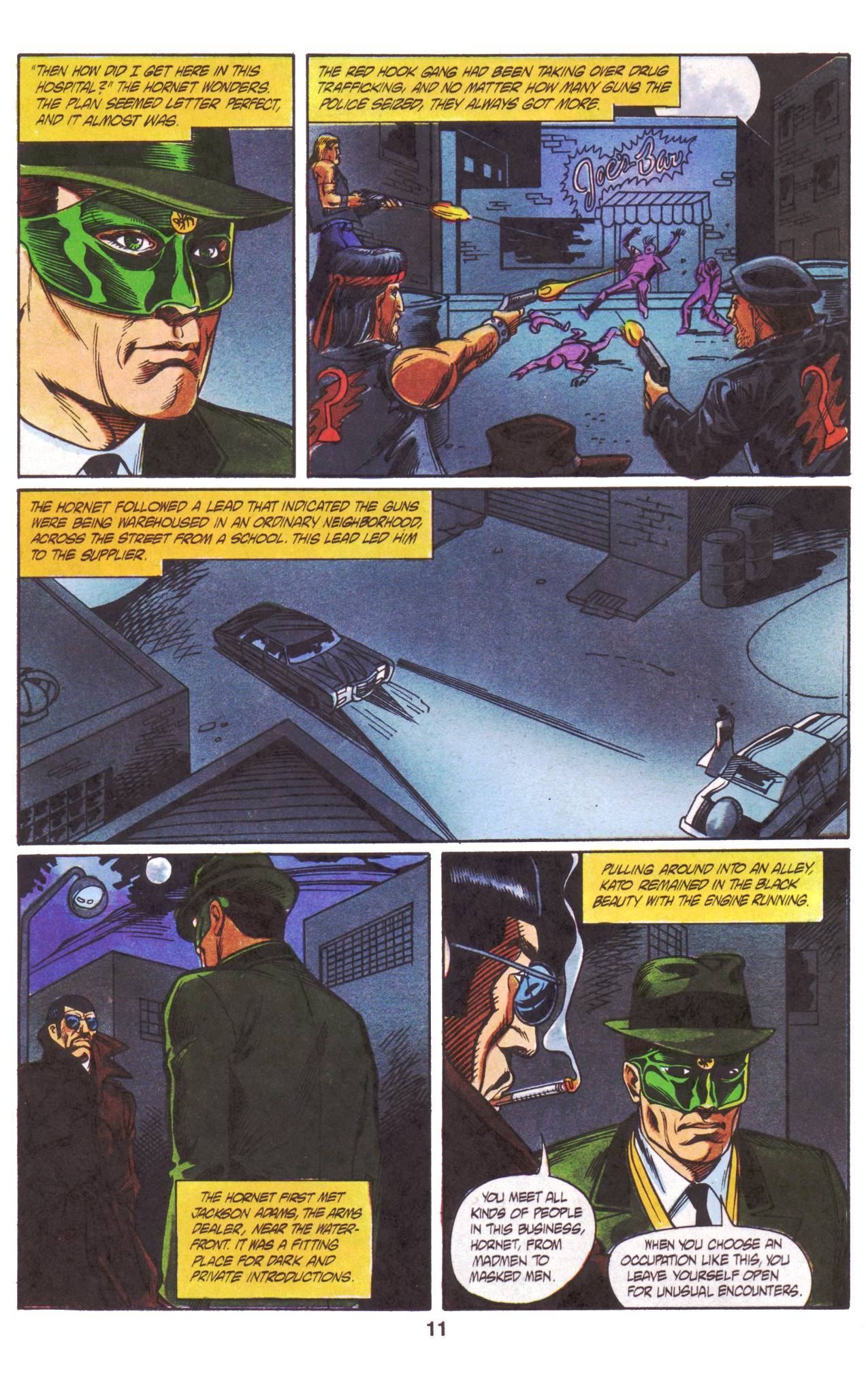Read online Tales of the Green Hornet (1991) comic -  Issue #3 - 11