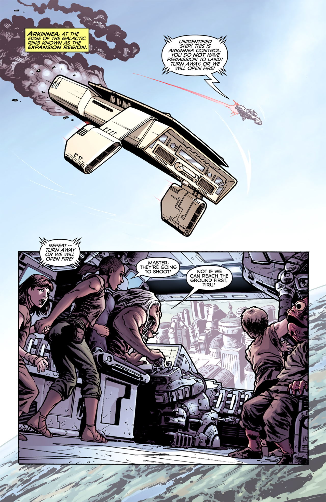 Read online Star Wars: Dark Times - Fire Carrier comic -  Issue #1 - 3