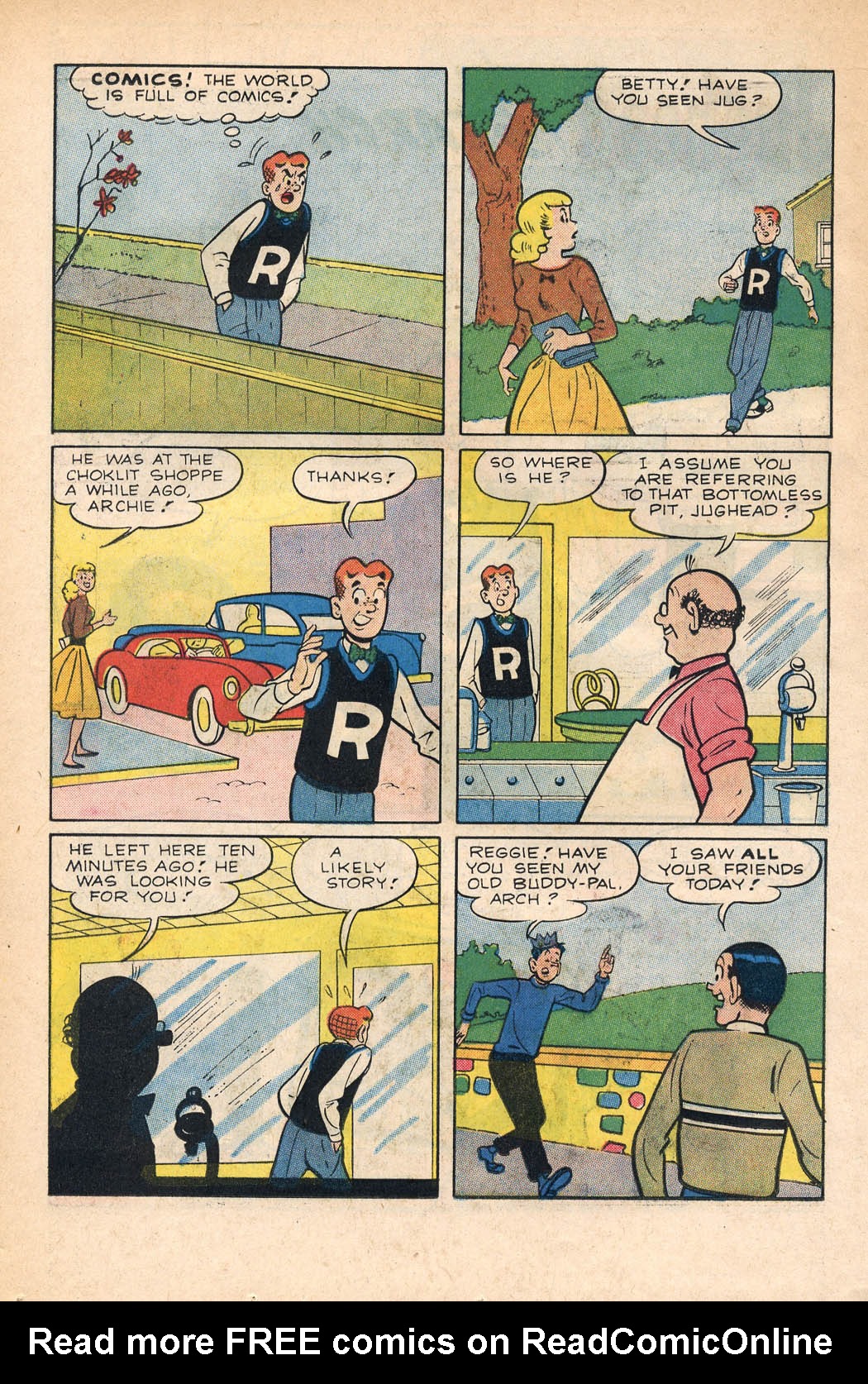 Read online Archie's Pal Jughead comic -  Issue #62 - 30