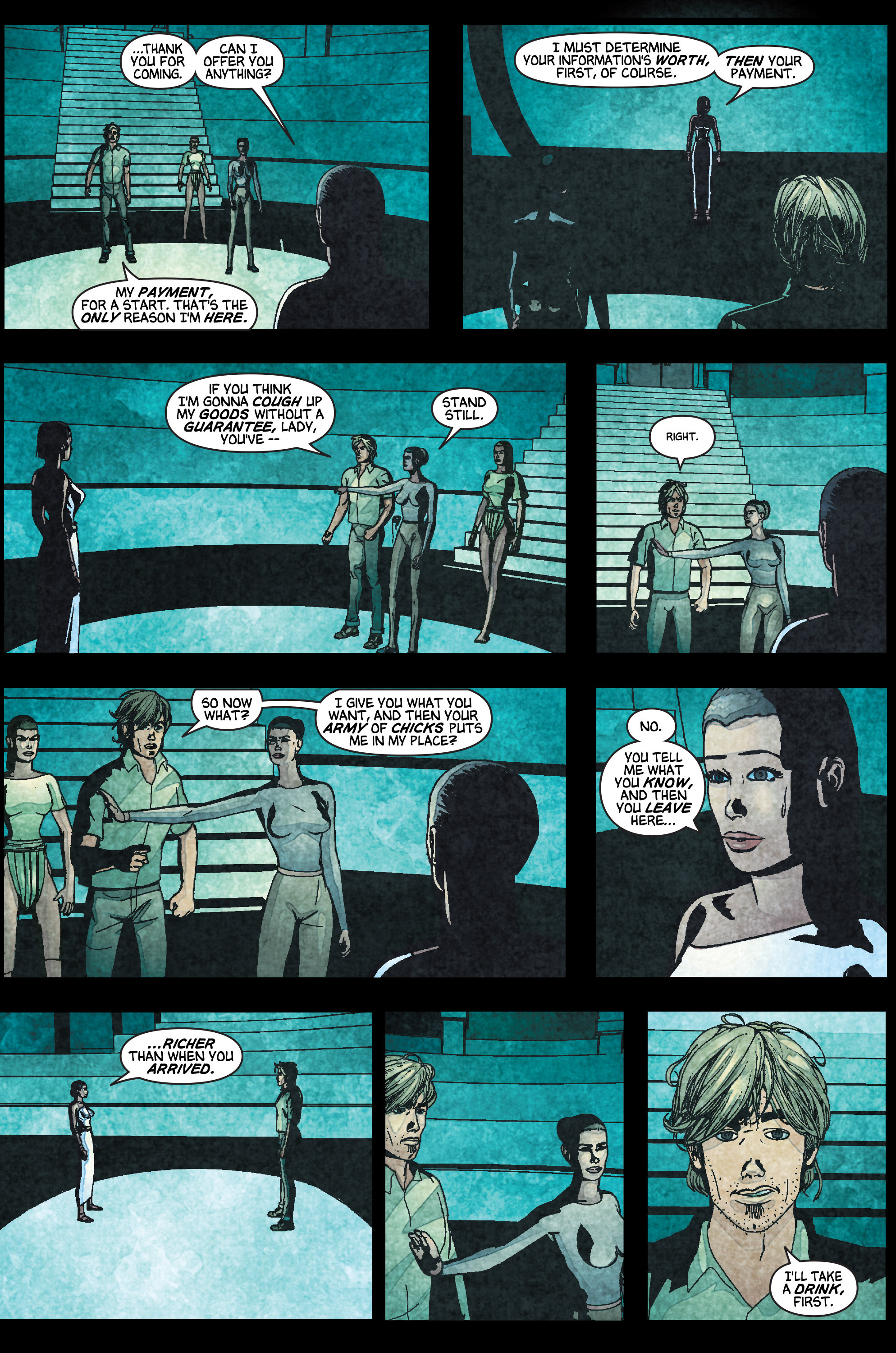 Read online Elektra (2001) comic -  Issue # _TPB Elektra by Greg Rucka Ultimate Collection (Part 1) - 7