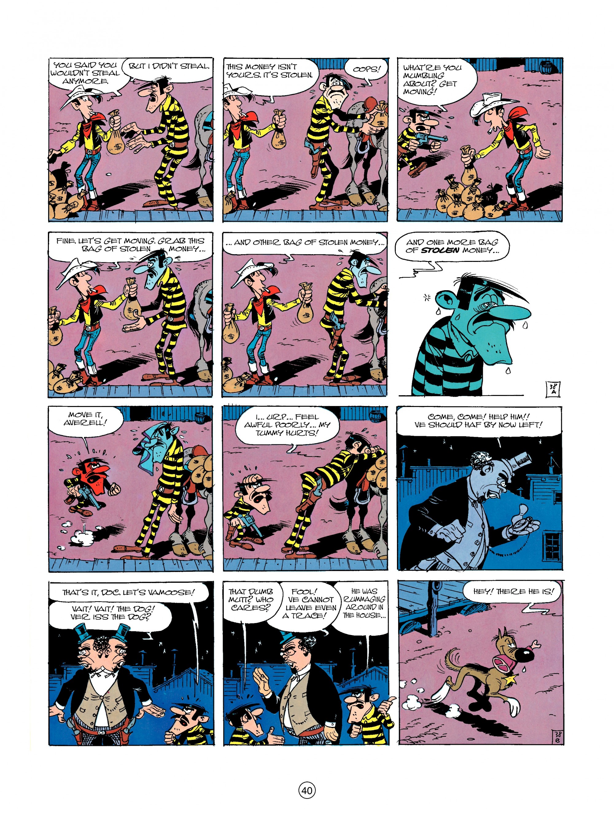Read online A Lucky Luke Adventure comic -  Issue #23 - 40