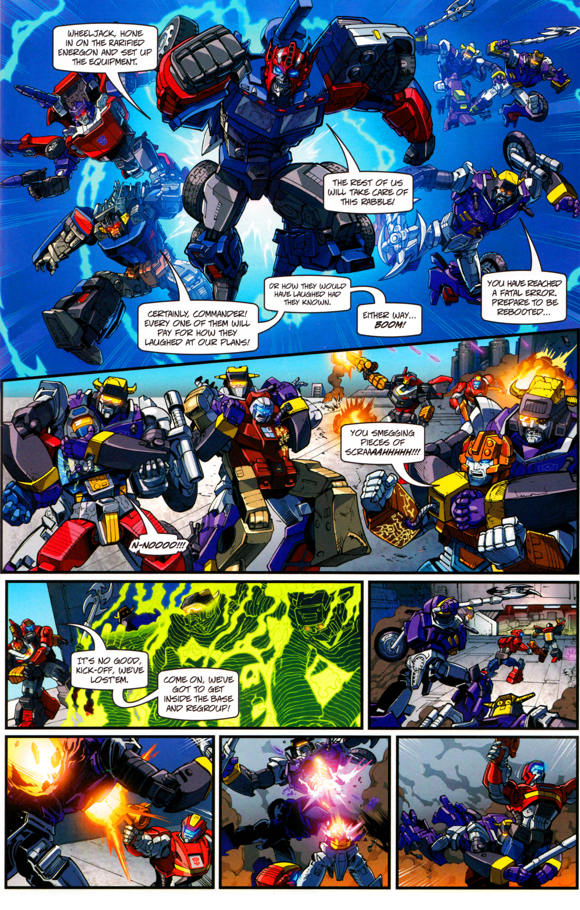 Read online Transformers: Timelines comic -  Issue #7 - 13