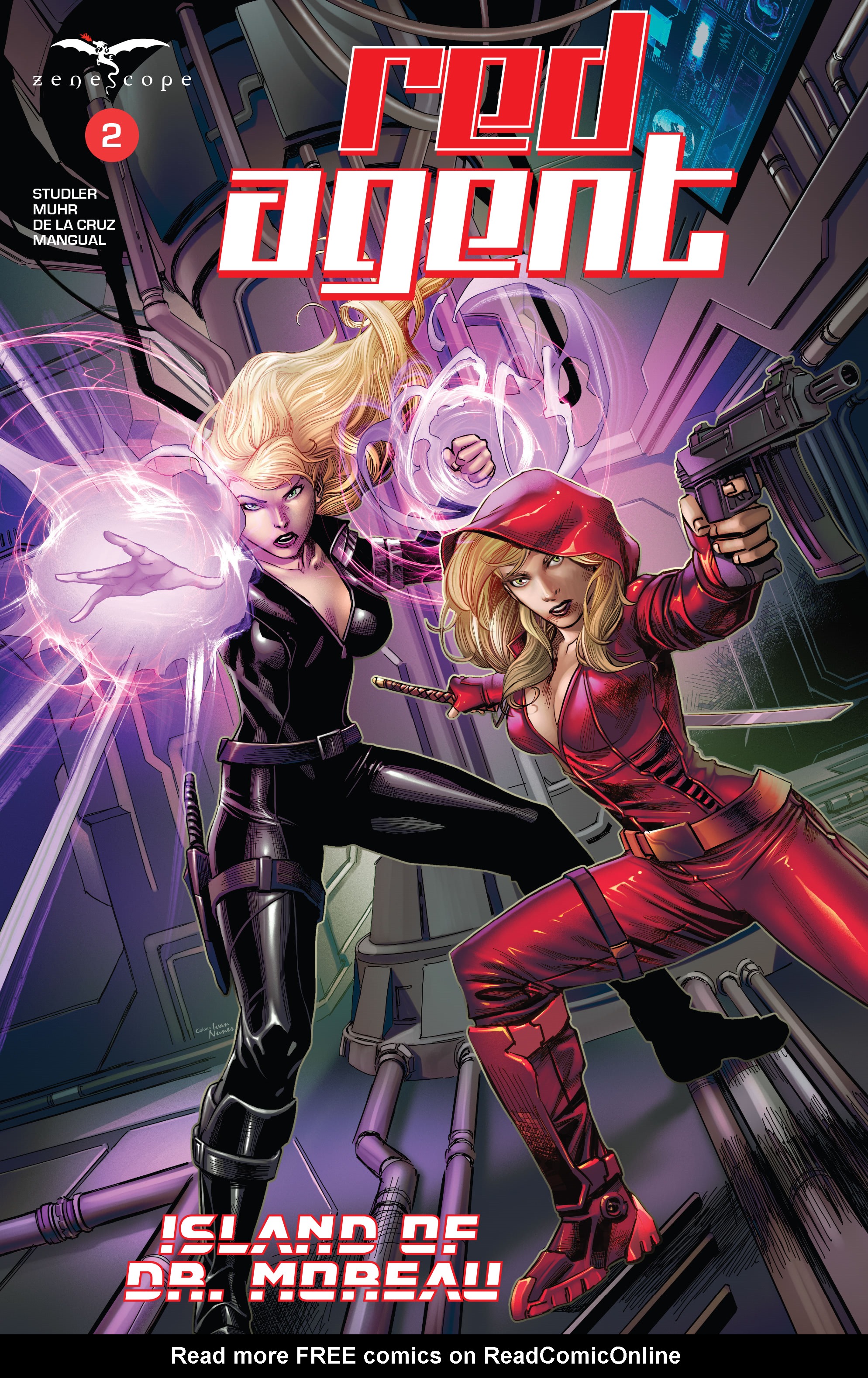 Read online Red Agent: Island of Dr Moreau comic -  Issue #2 - 1