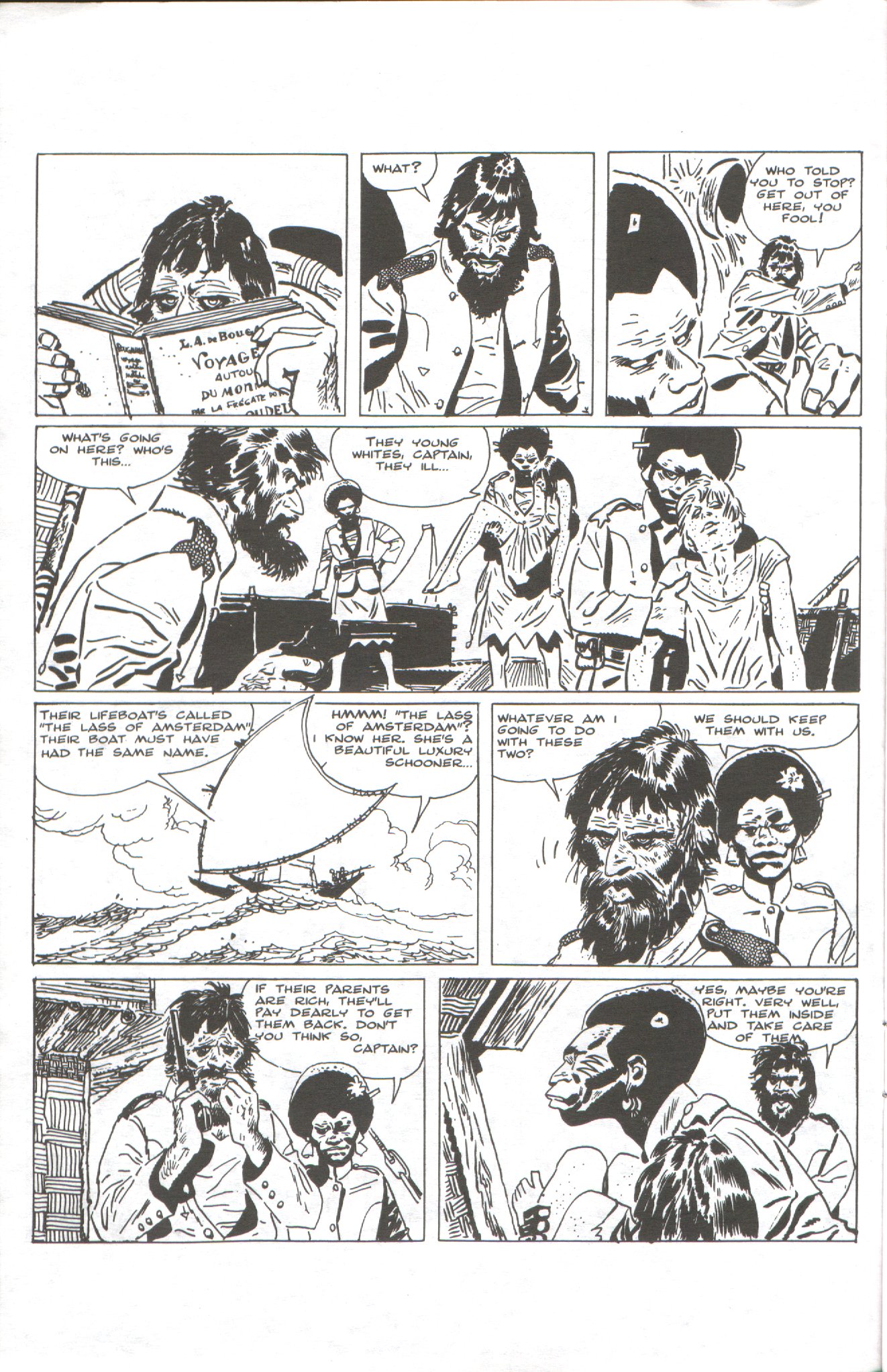 Read online Corto Maltese: Ballad of the Salt Sea comic -  Issue #1 - 4