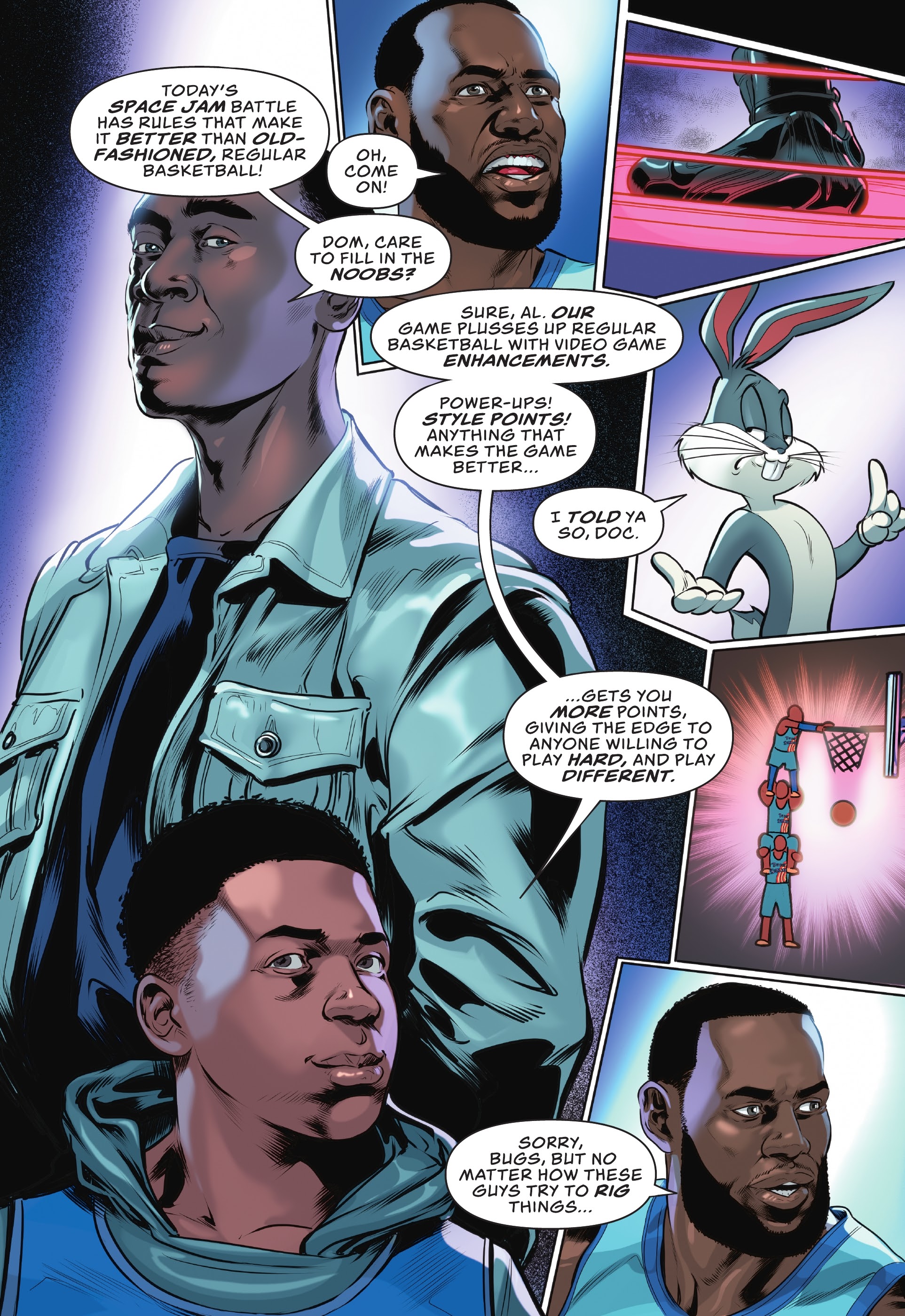 Read online Space Jam: A New Legacy comic -  Issue # TPB - 91