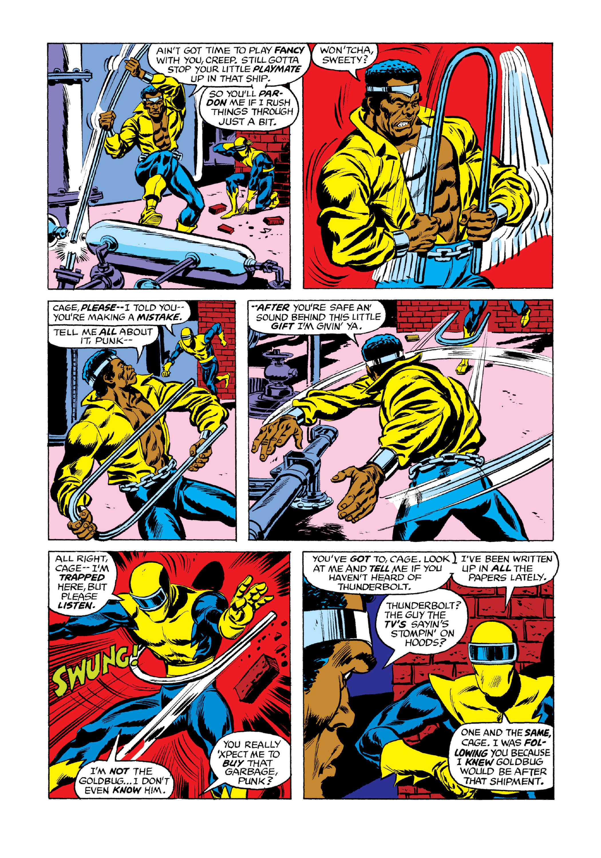 Read online Marvel Masterworks: Luke Cage, Power Man comic -  Issue # TPB 3 (Part 3) - 4