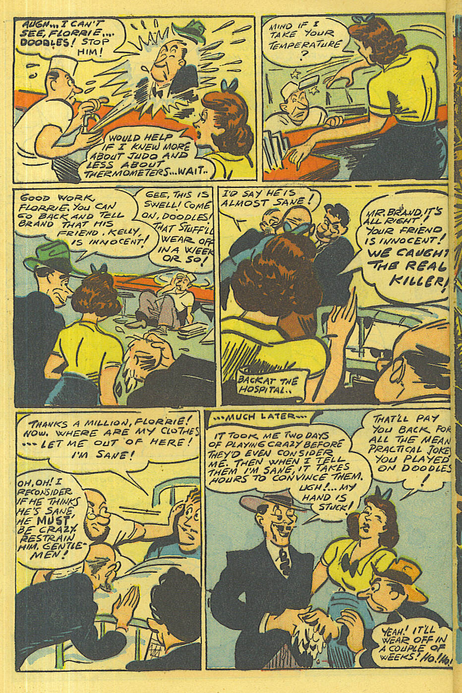 Read online Super-Magician Comics comic -  Issue #36 - 39