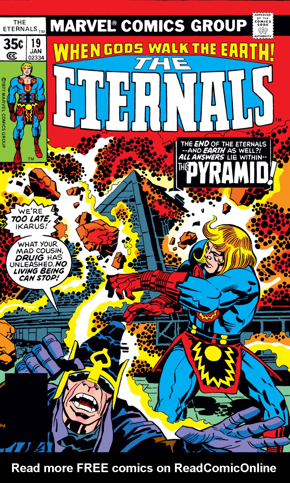 Read online The Eternals comic -  Issue #19 - 1