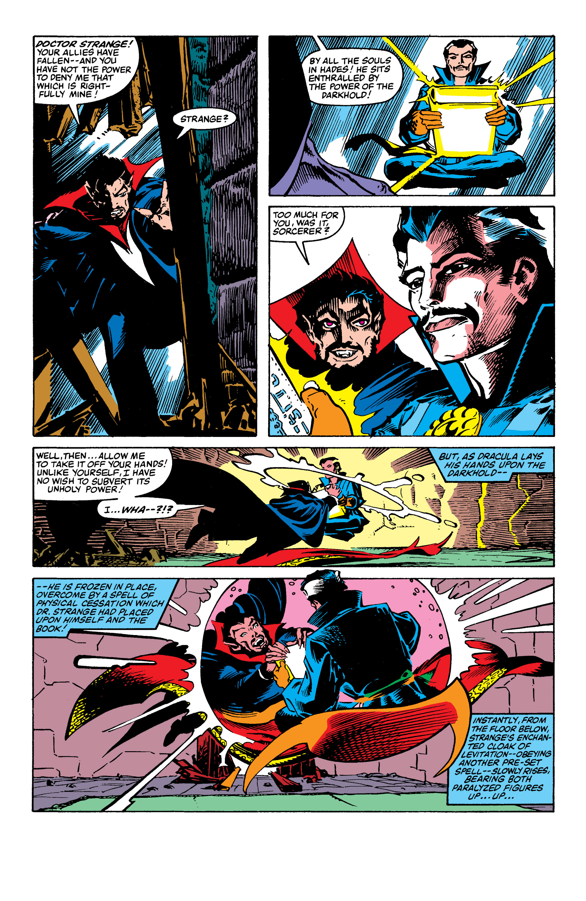 Read online Doctor Strange vs. Dracula comic -  Issue # TPB - 141