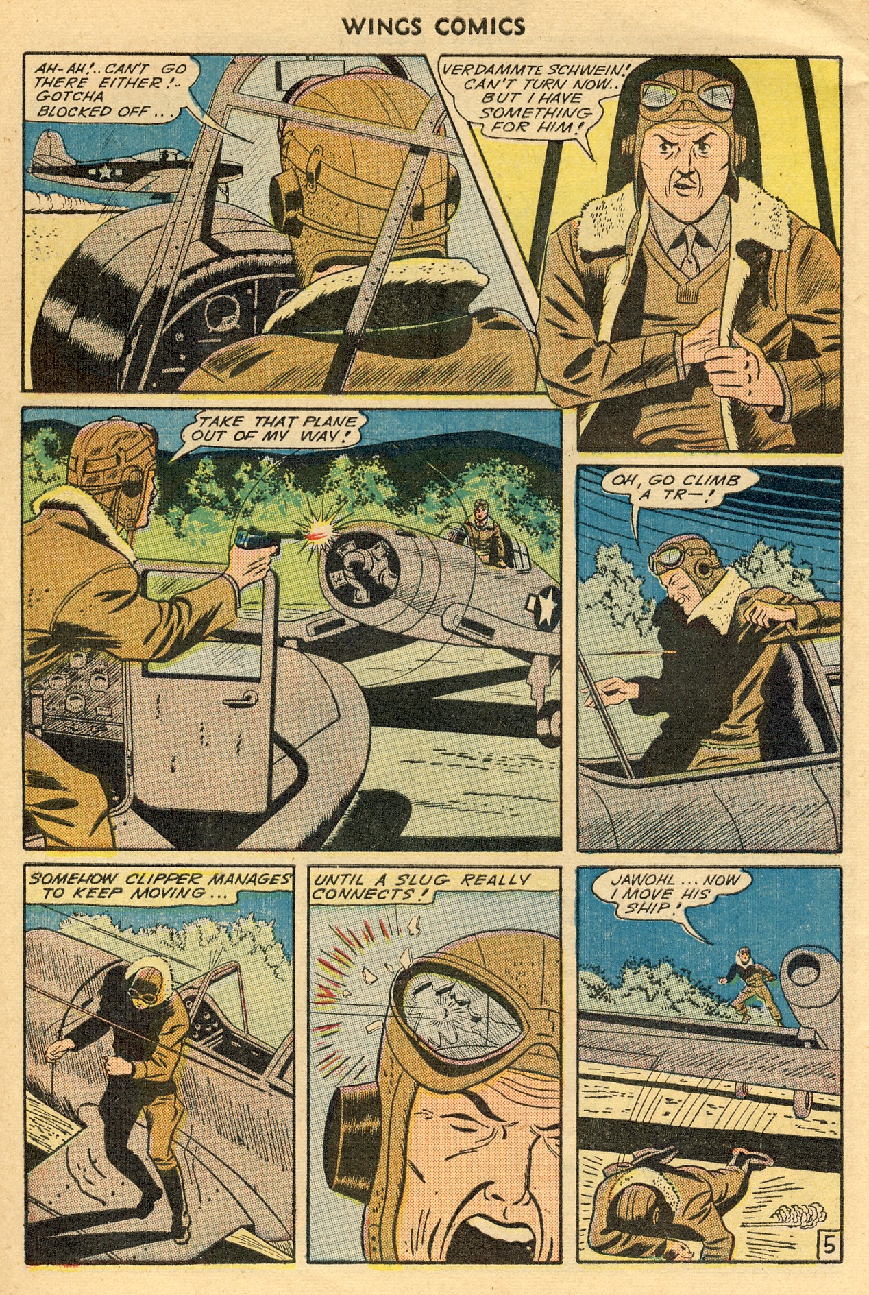 Read online Wings Comics comic -  Issue #49 - 48