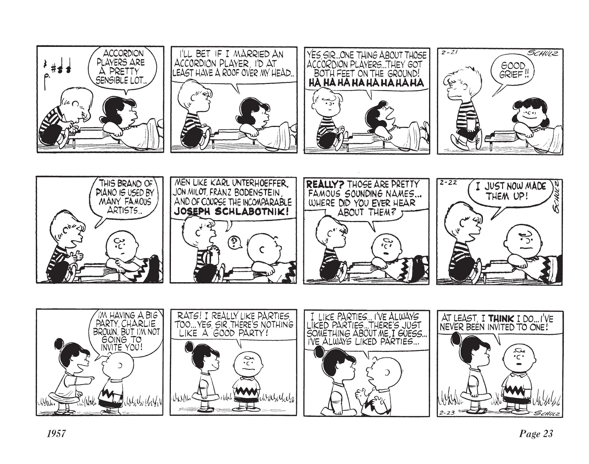 Read online The Complete Peanuts comic -  Issue # TPB 4 - 37