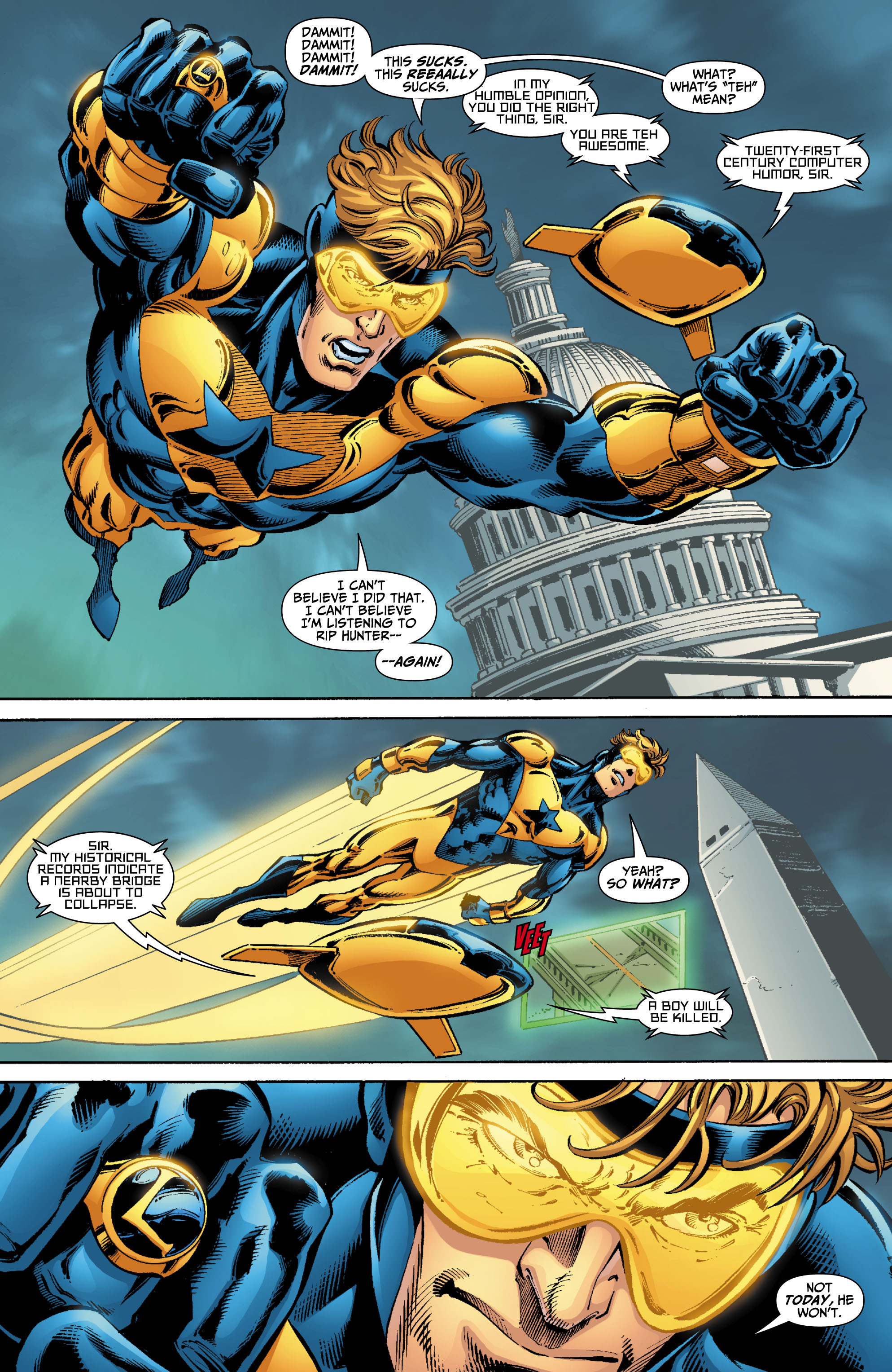 Read online Booster Gold (2007) comic -  Issue #1 - 23