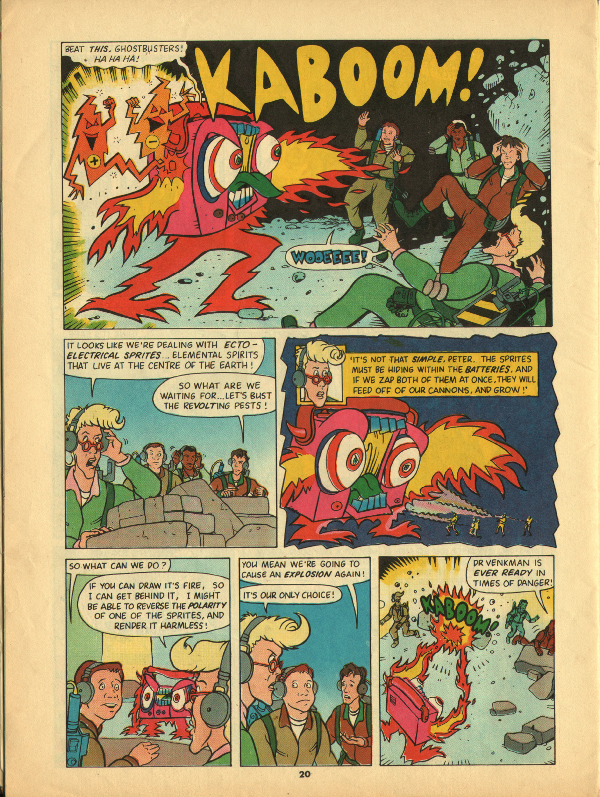 Read online The Real Ghostbusters comic -  Issue #28 - 20