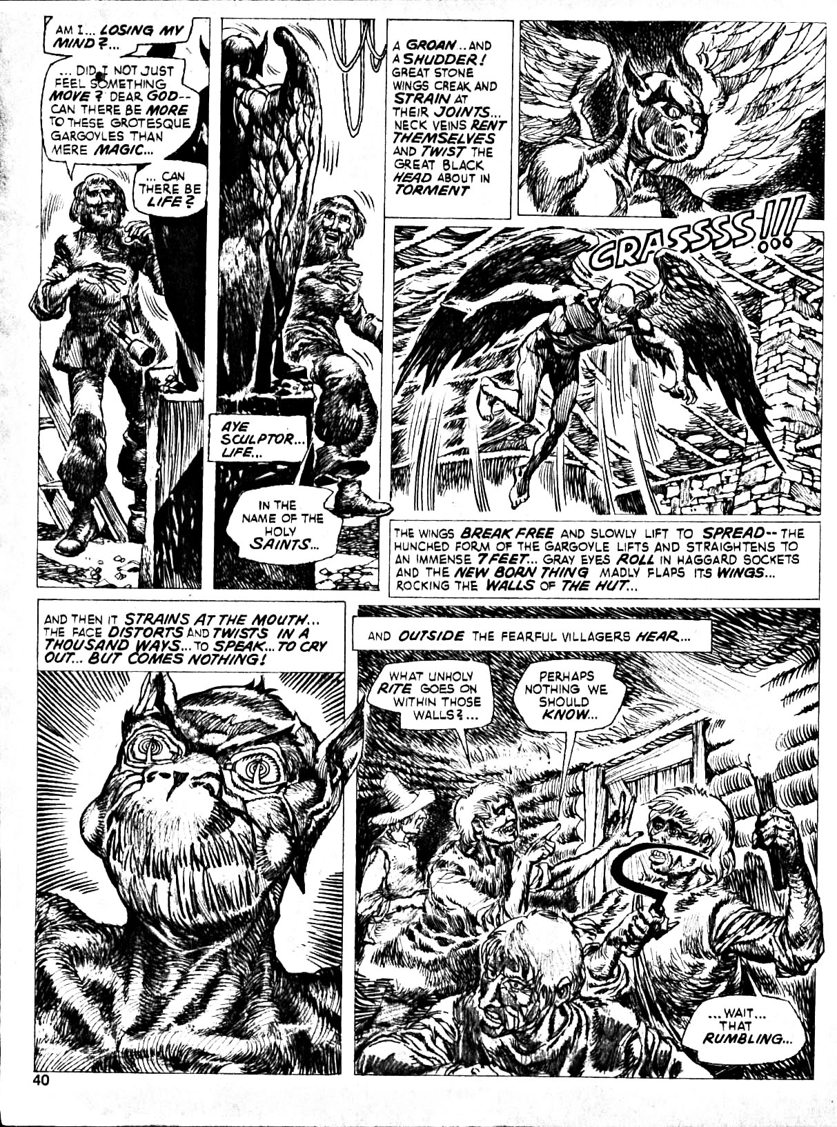 Read online Nightmare (1970) comic -  Issue #9 - 40