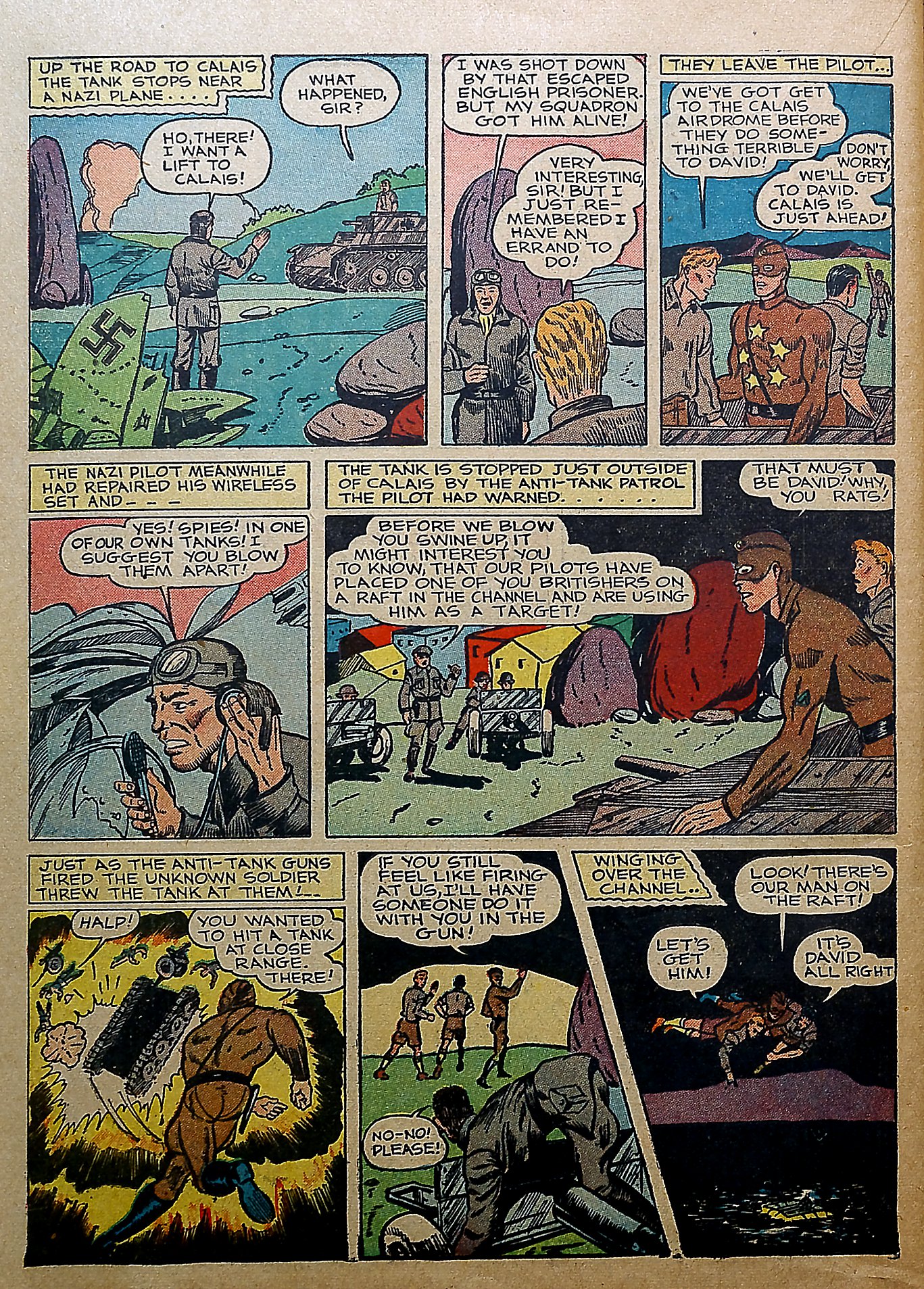 Read online Our Flag Comics comic -  Issue #5 - 43