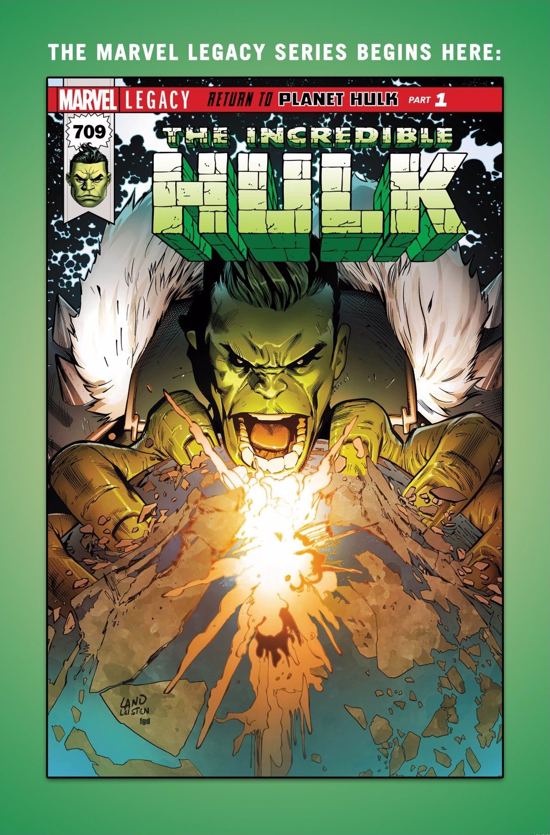 Read online Incredible Hulk (2017) comic -  Issue # Issue Incredible Hulk - Marvel Legacy Primer Pages - 5