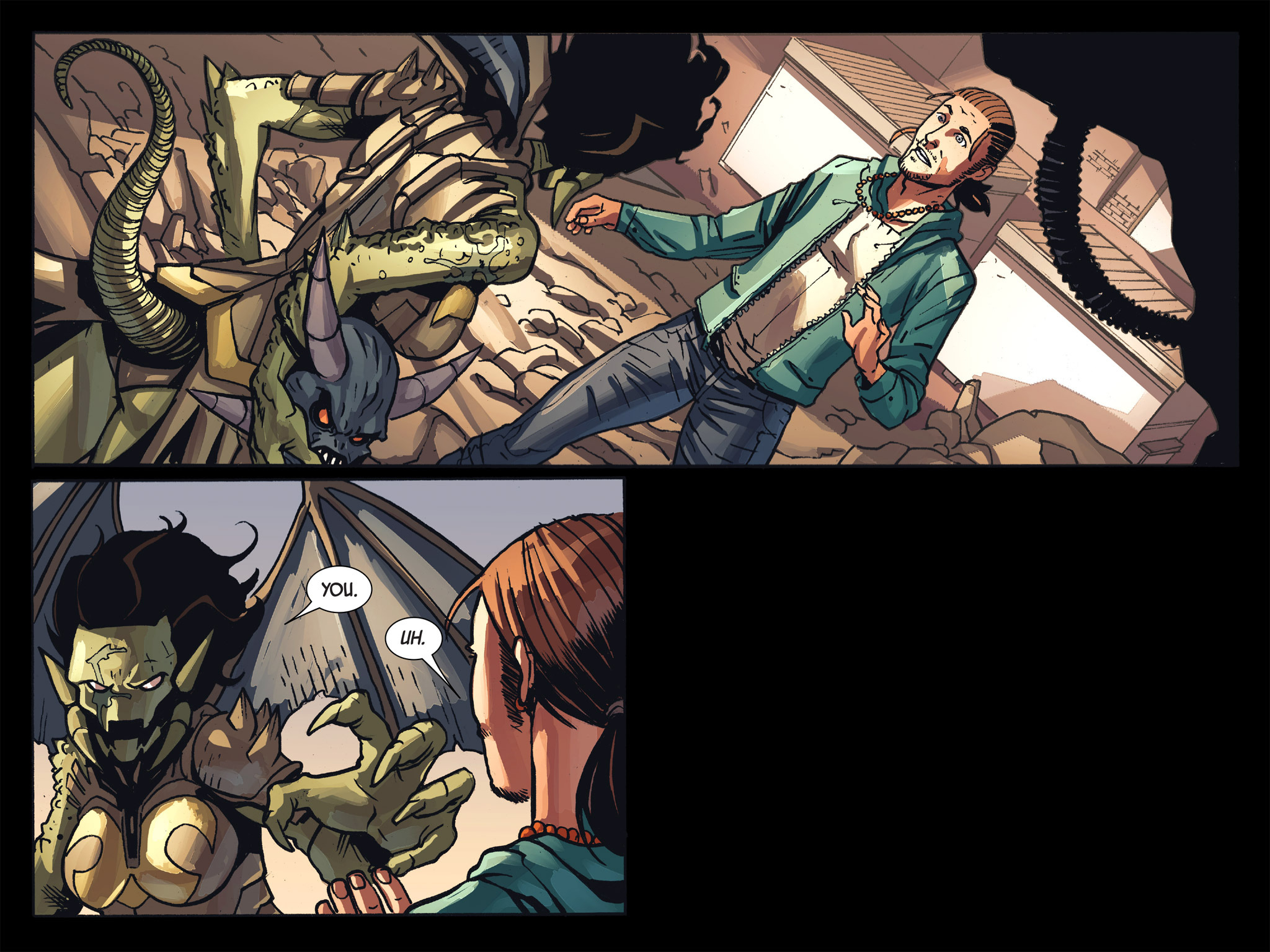 Read online Doctor Strange/Punisher: Magic Bullets Infinite Comic comic -  Issue #8 - 72