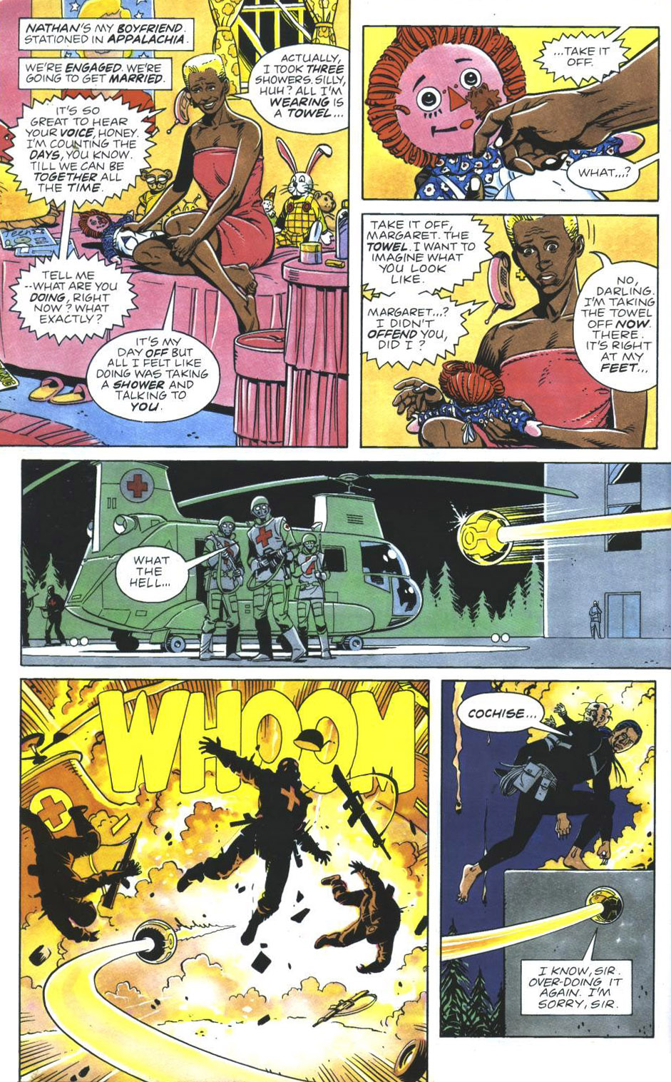 Read online Martha Washington Saves the World comic -  Issue #1 - 146
