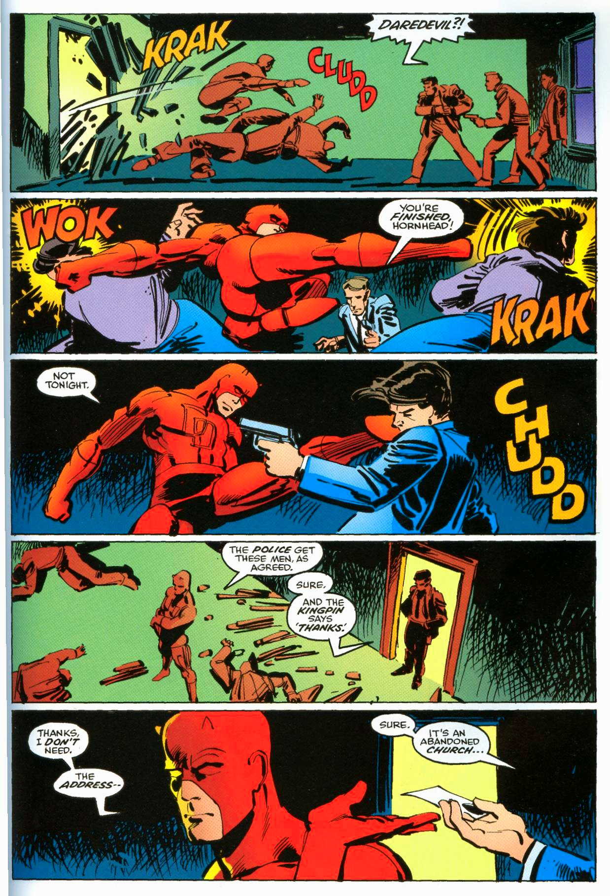 Read online Daredevil Visionaries: Frank Miller comic -  Issue # TPB 3 - 188