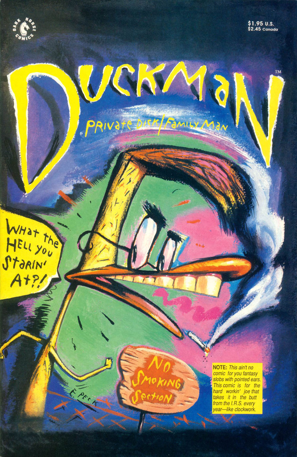 Read online Duckman (1990) comic -  Issue # Full - 1