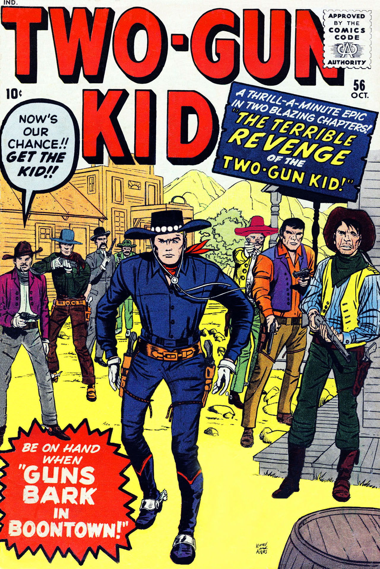 Read online Two-Gun Kid comic -  Issue #56 - 1