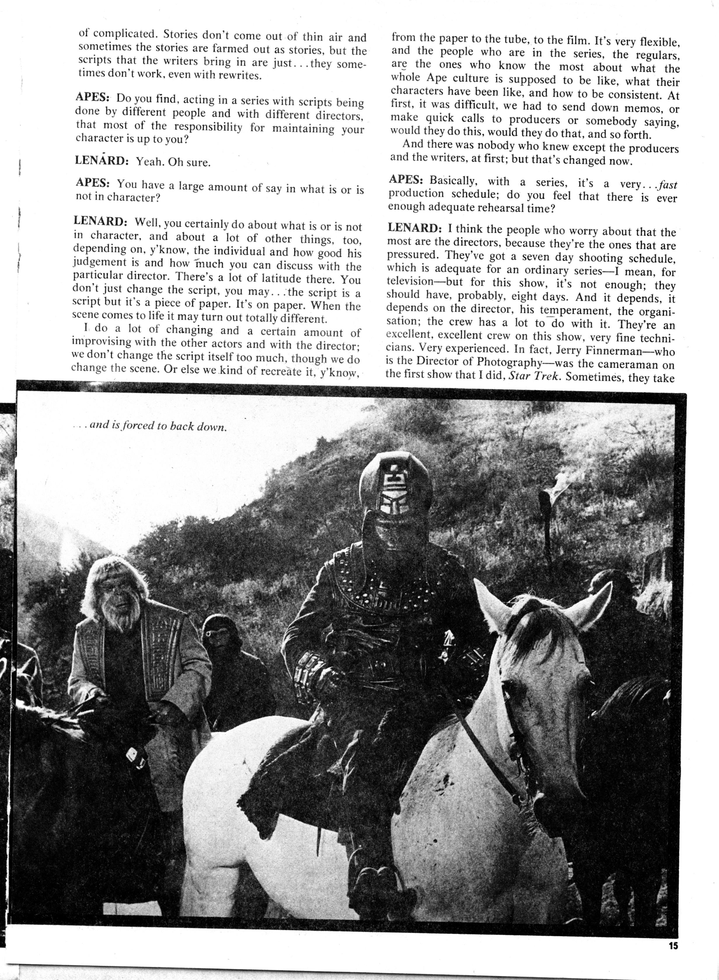 Read online Planet of the Apes (1974) comic -  Issue #22 - 15