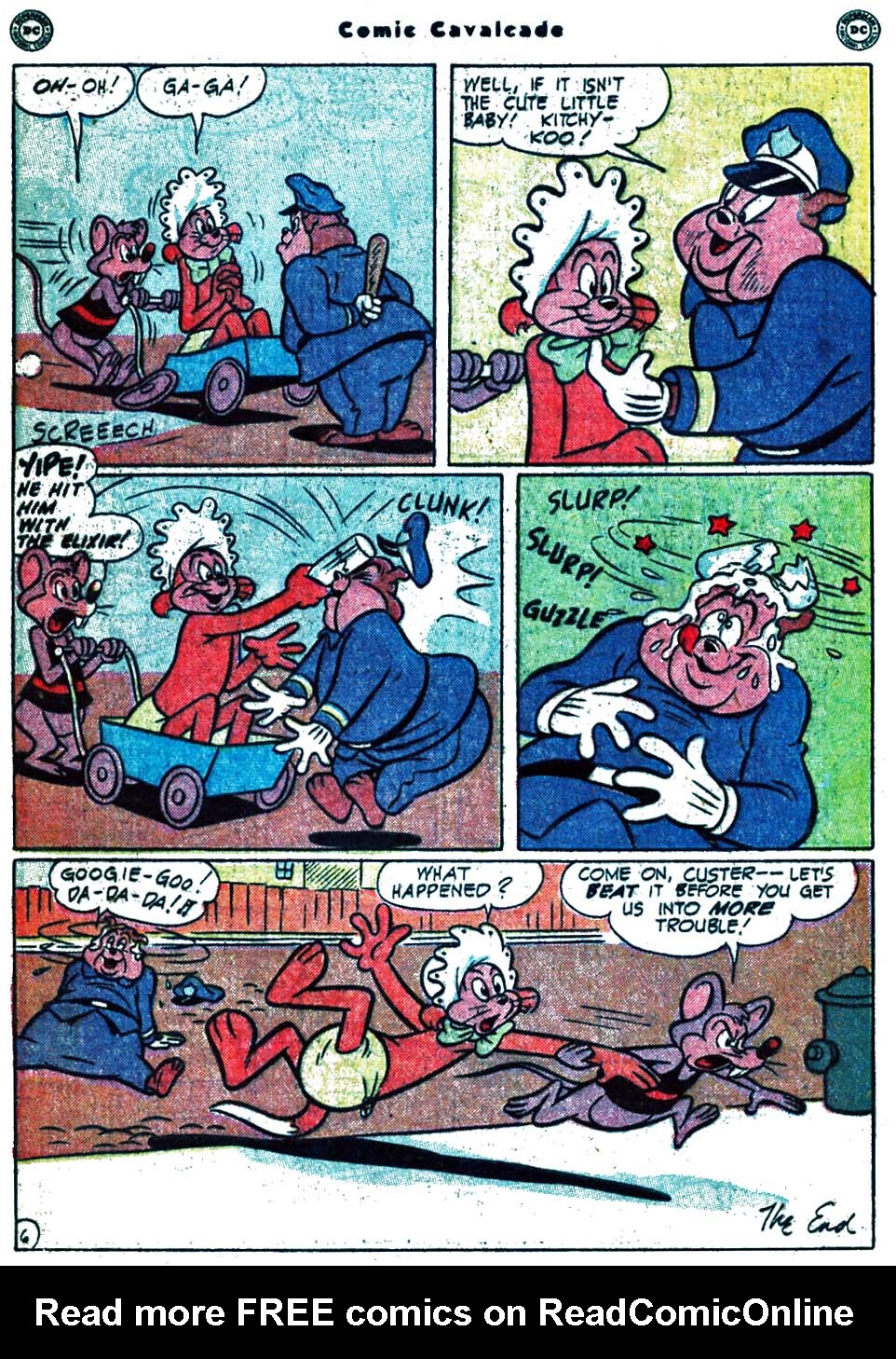 Read online Comic Cavalcade comic -  Issue #42 - 24