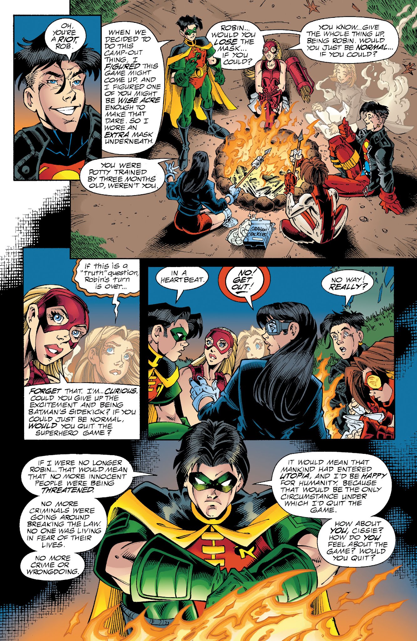 Read online Teen Titans: A Celebration of 50 Years comic -  Issue # TPB (Part 3) - 91