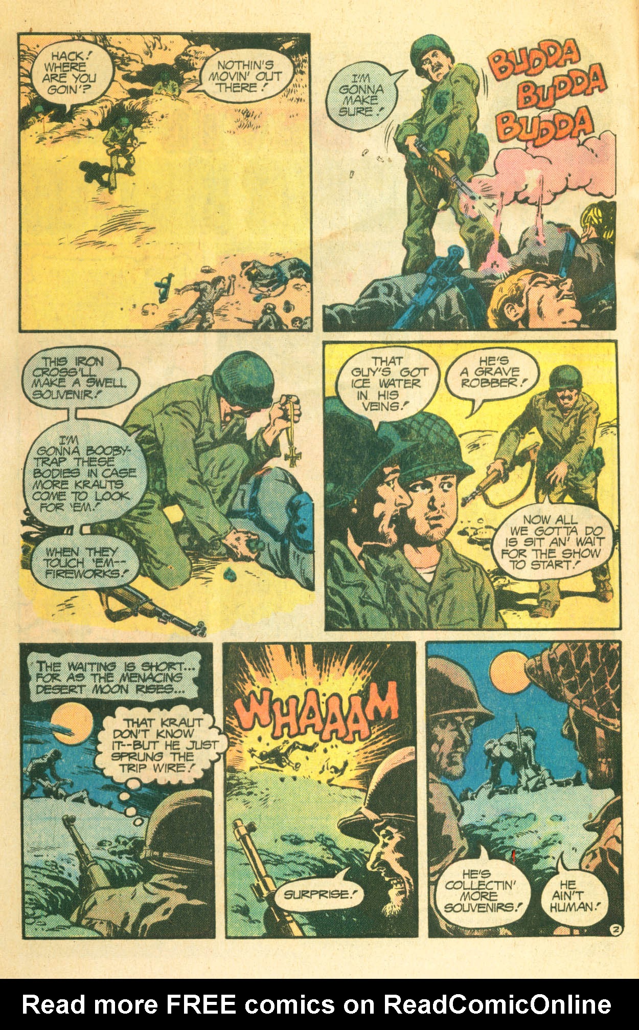 Read online Weird War Tales (1971) comic -  Issue #52 - 4