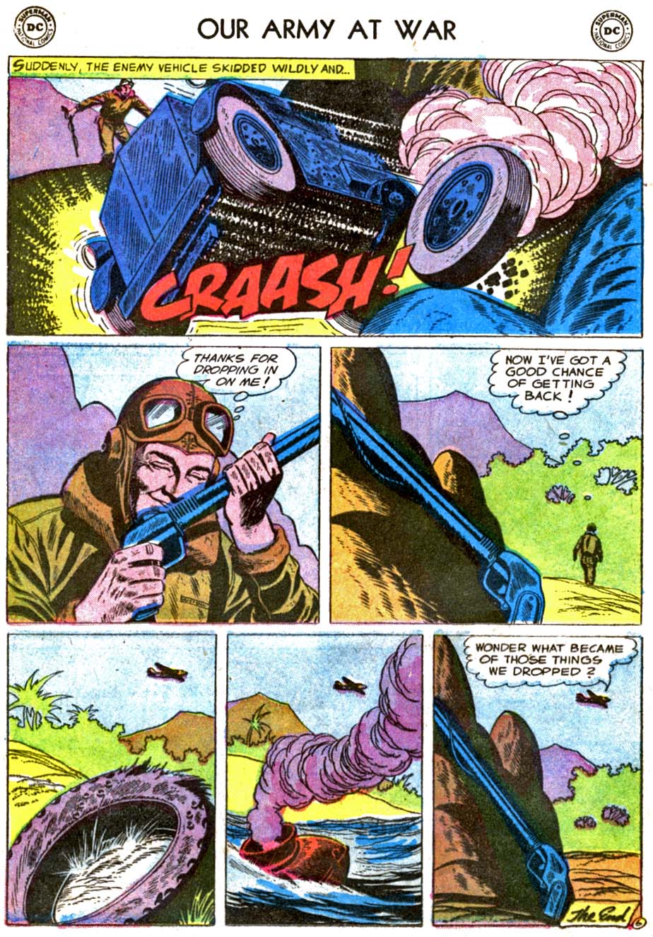 Read online Our Army at War (1952) comic -  Issue #54 - 16