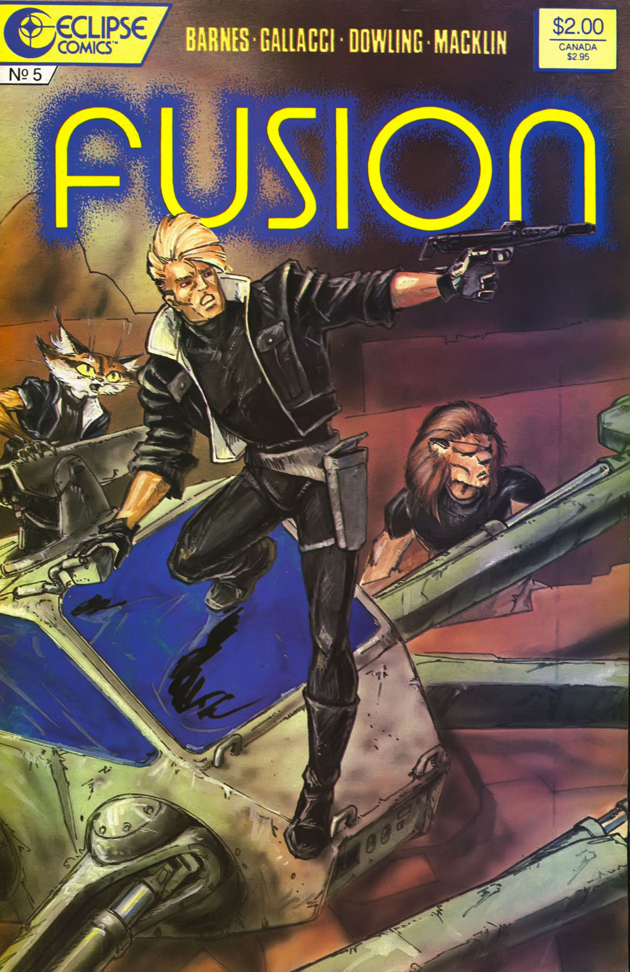 Read online Fusion (1987) comic -  Issue #5 - 1