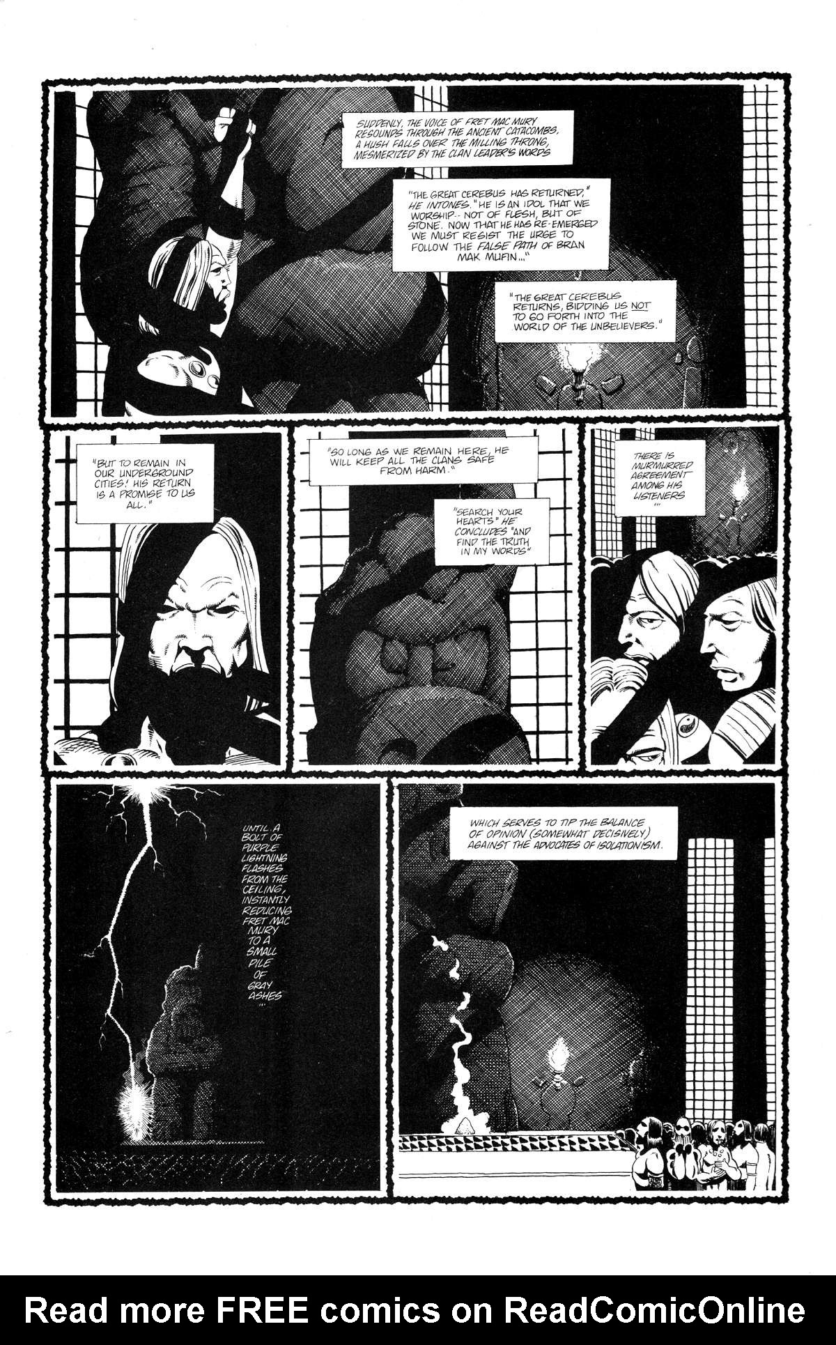 Read online Cerebus comic -  Issue #156 - 5