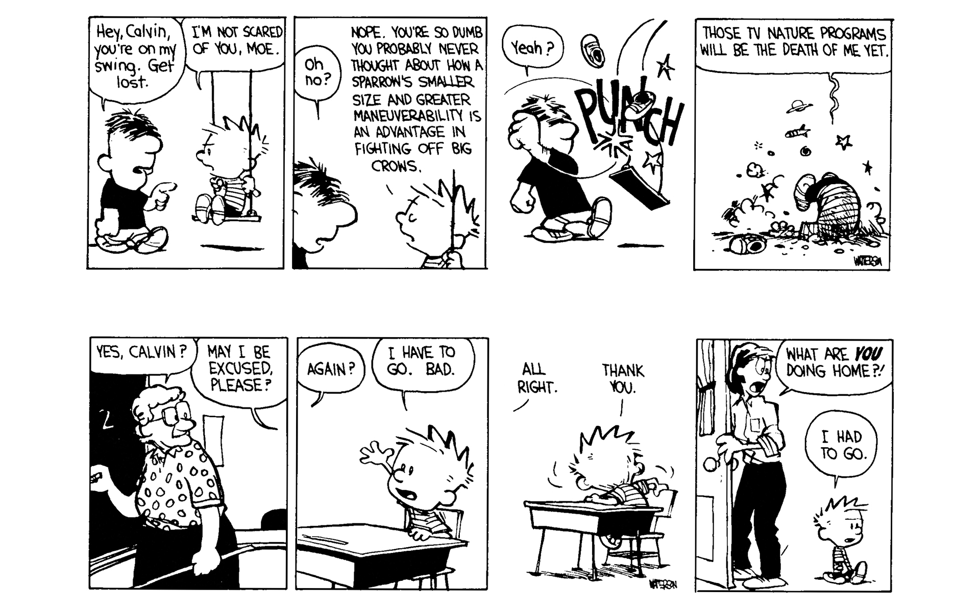 Read online Calvin and Hobbes comic -  Issue #4 - 119