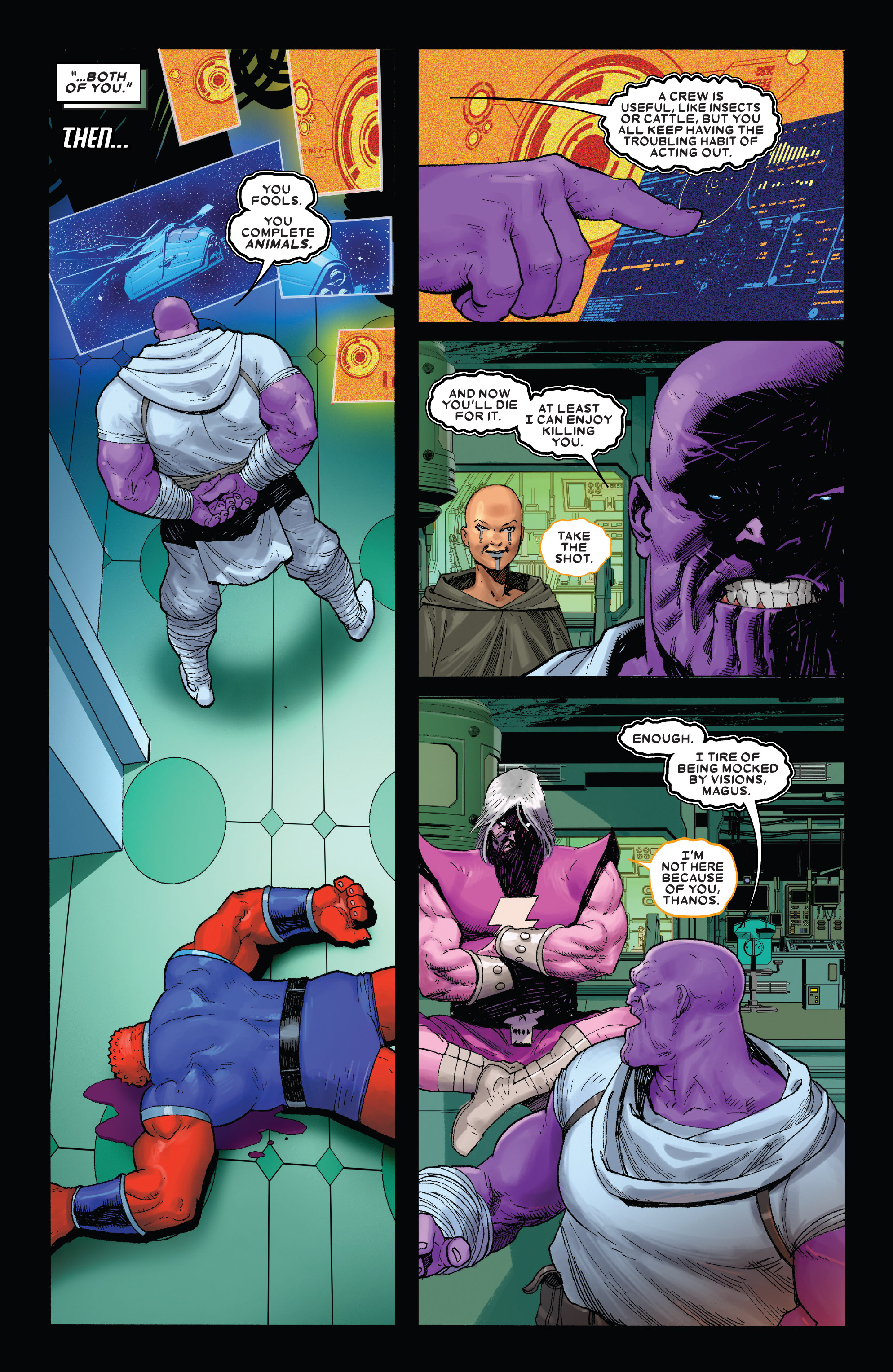Read online Thanos (2019) comic -  Issue #4 - 5