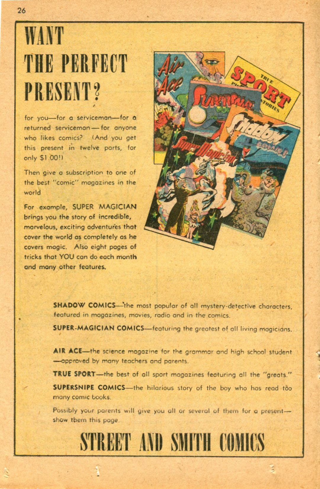 Read online Super-Magician Comics comic -  Issue #46 - 26