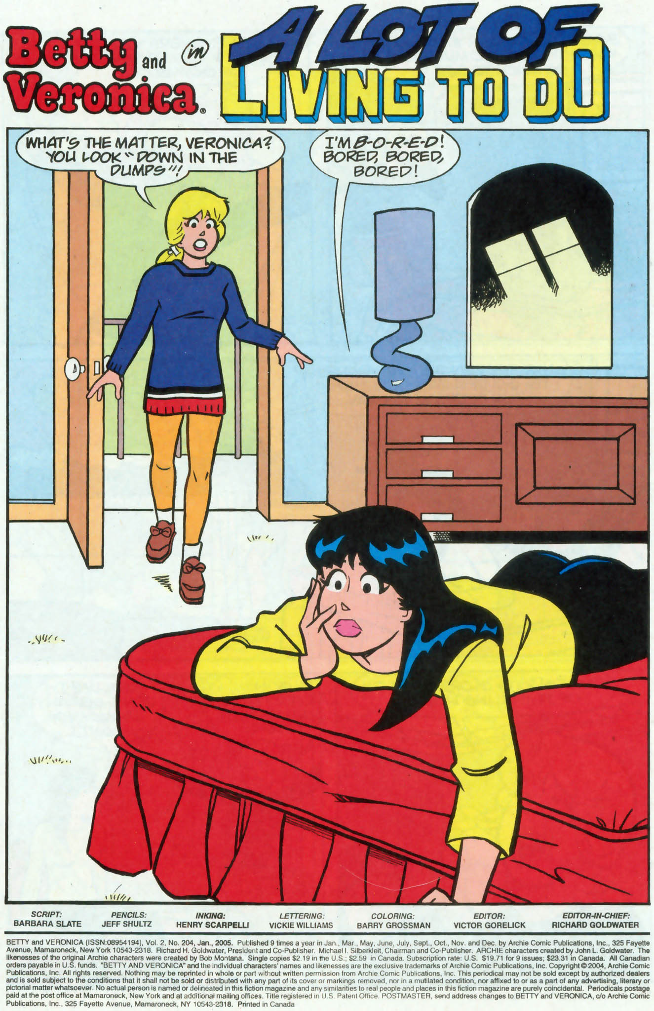 Read online Betty and Veronica (1987) comic -  Issue #204 - 2