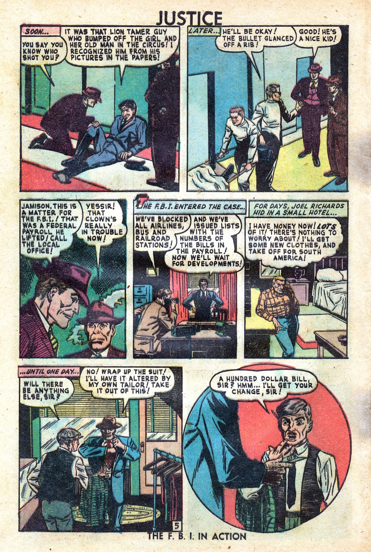 Read online Justice Comics (1947) comic -  Issue #2 - 40